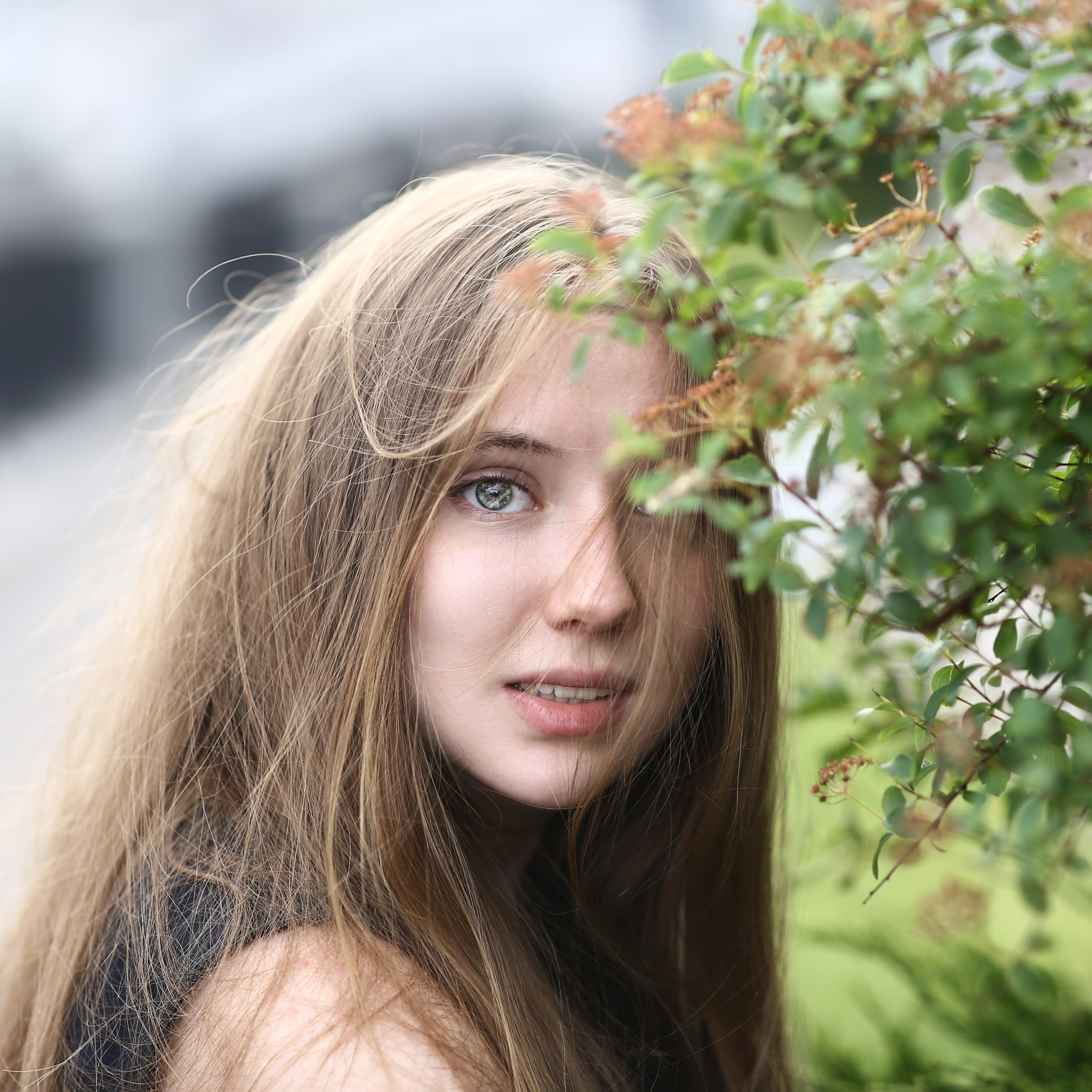 Съемки на улице