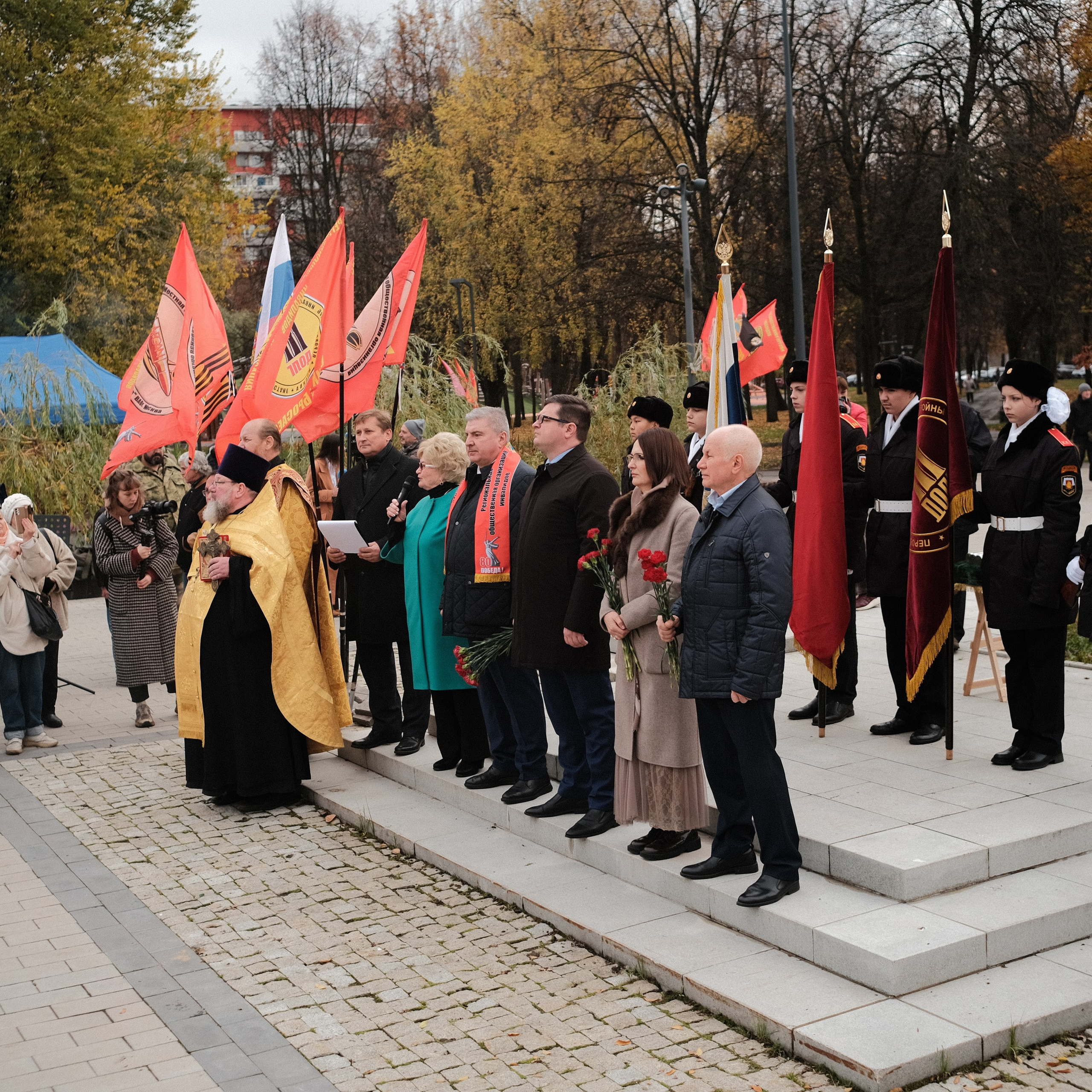 Торжественное заложение земли у Храма Иконы Божьей Матери «Всех скорбящих Радосте»