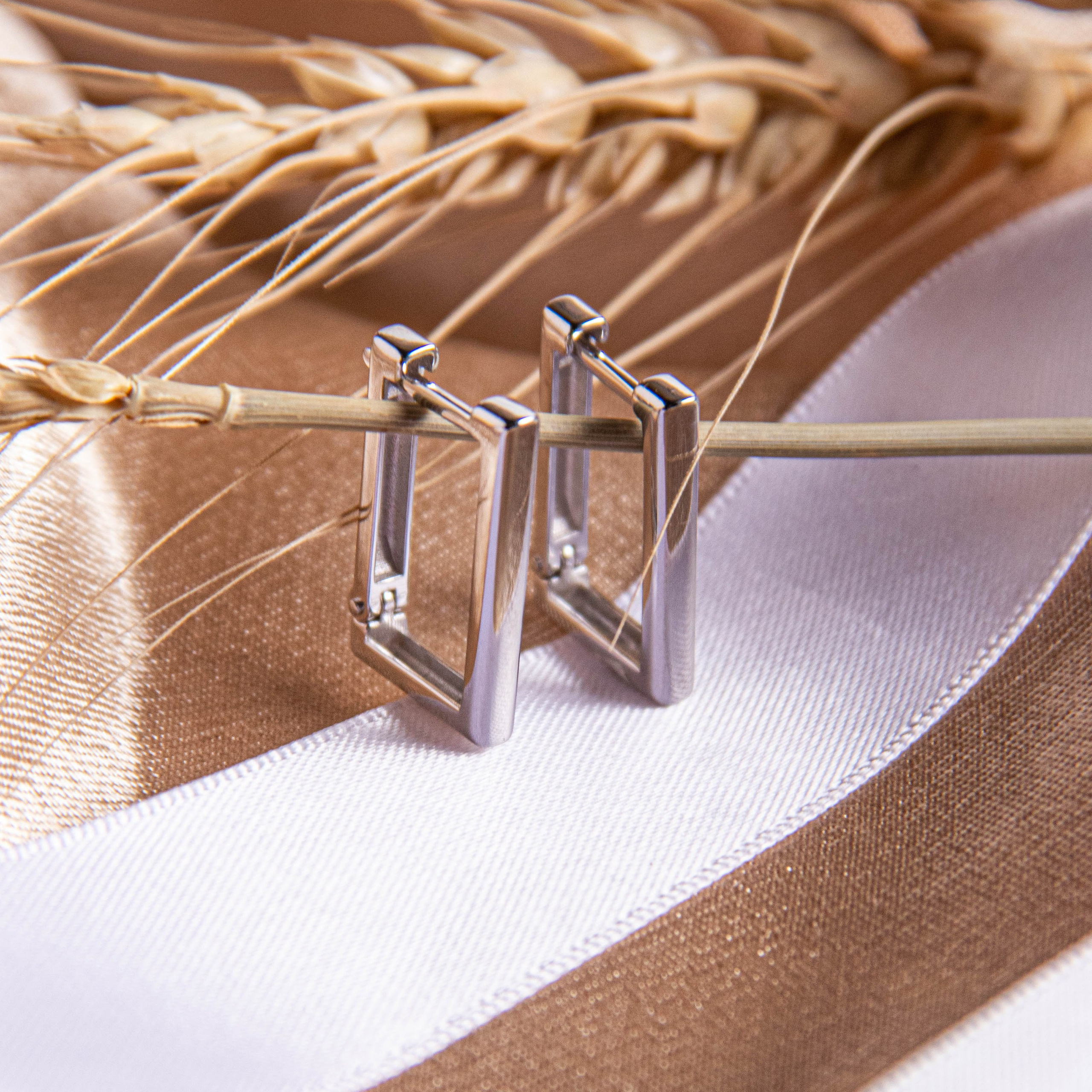 Серьги серебро