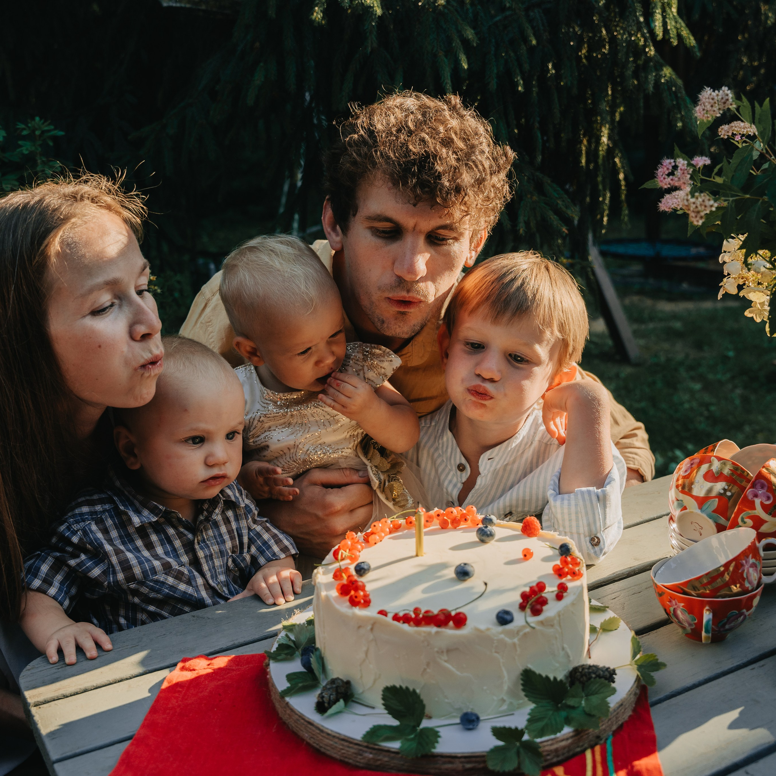 День рождения Луки и Оливии