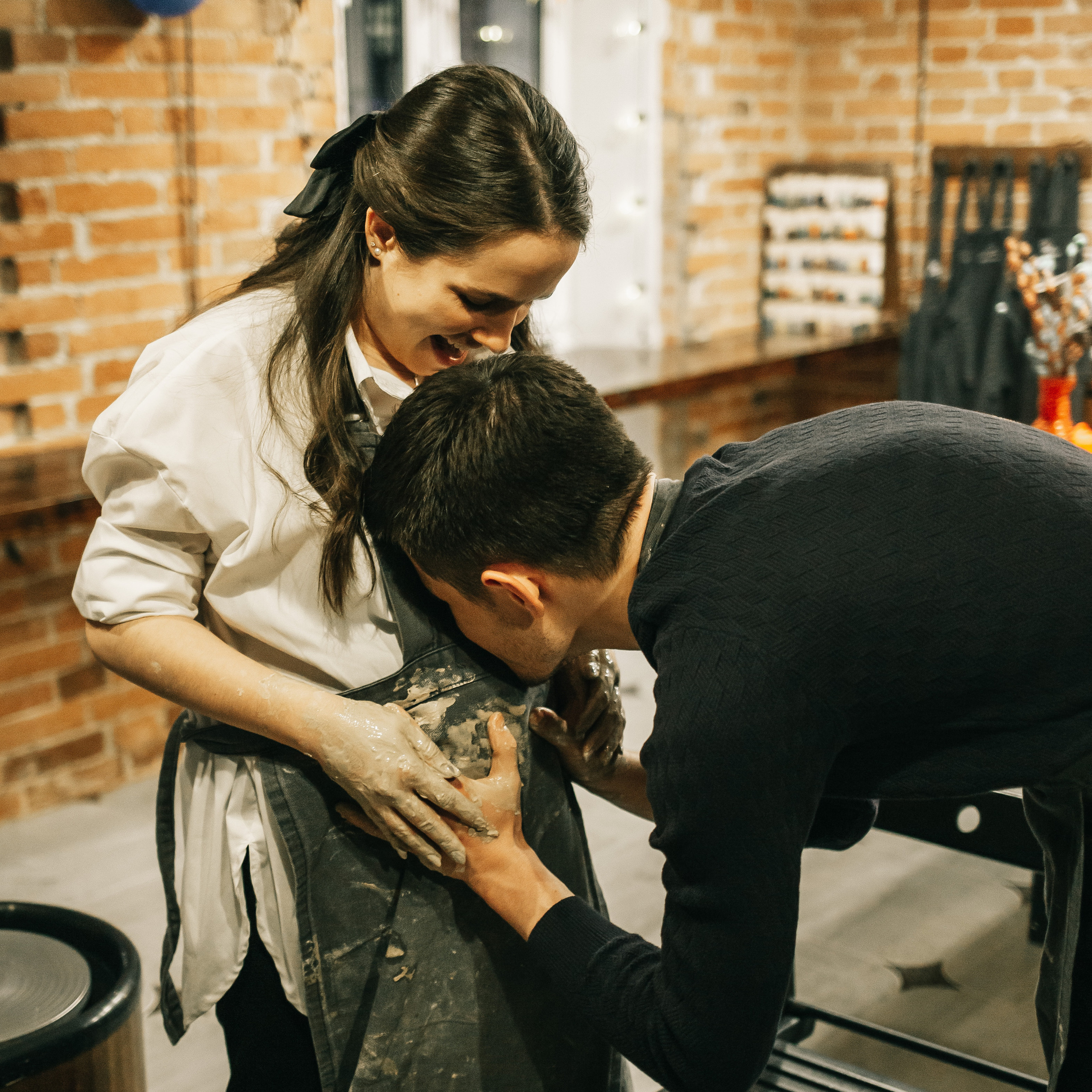 Съемка «В ожиании чуда» в гончарной мастерской