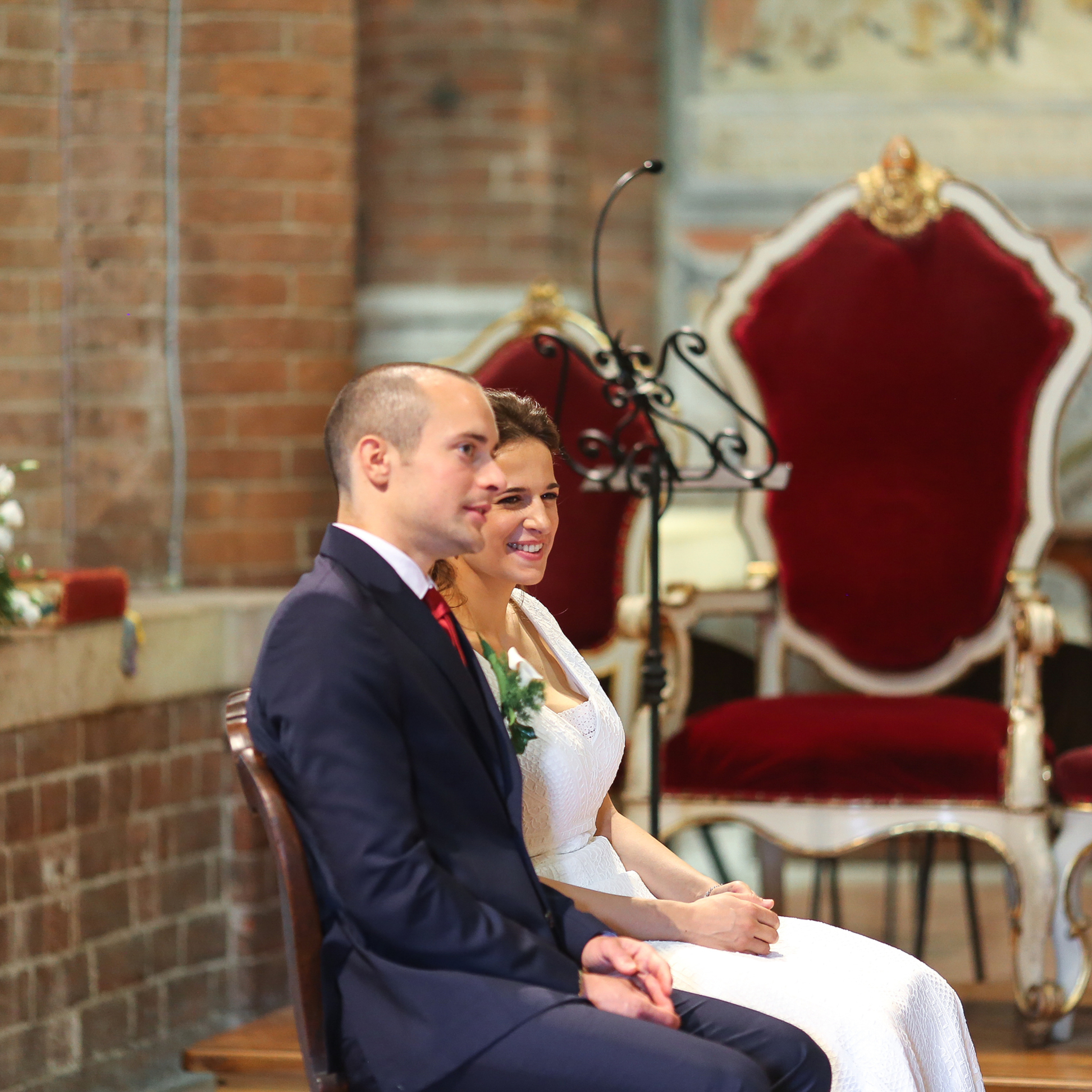 Franceska & Edward, католическое венчание в Италии