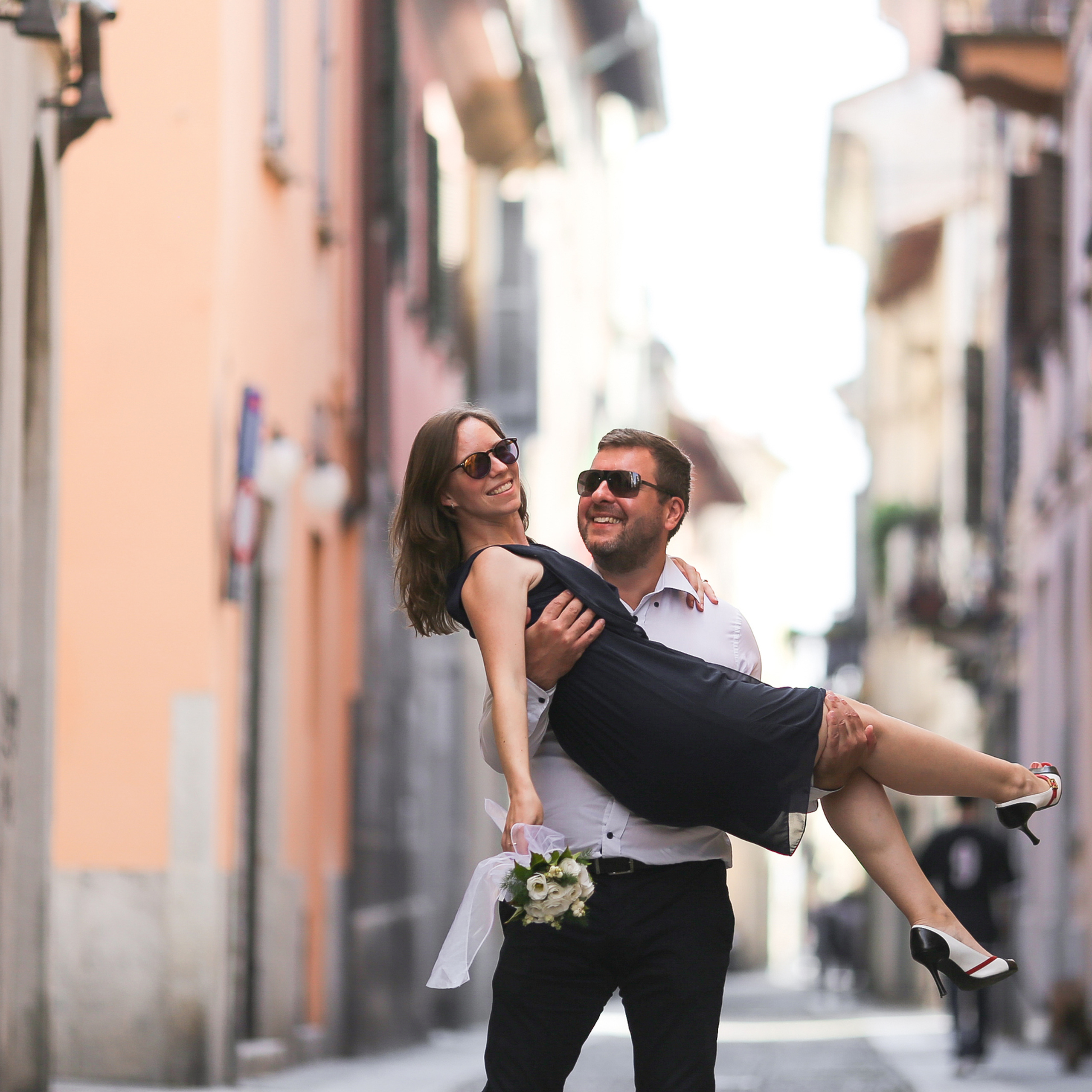 Дмитрий и Евгения, Италия