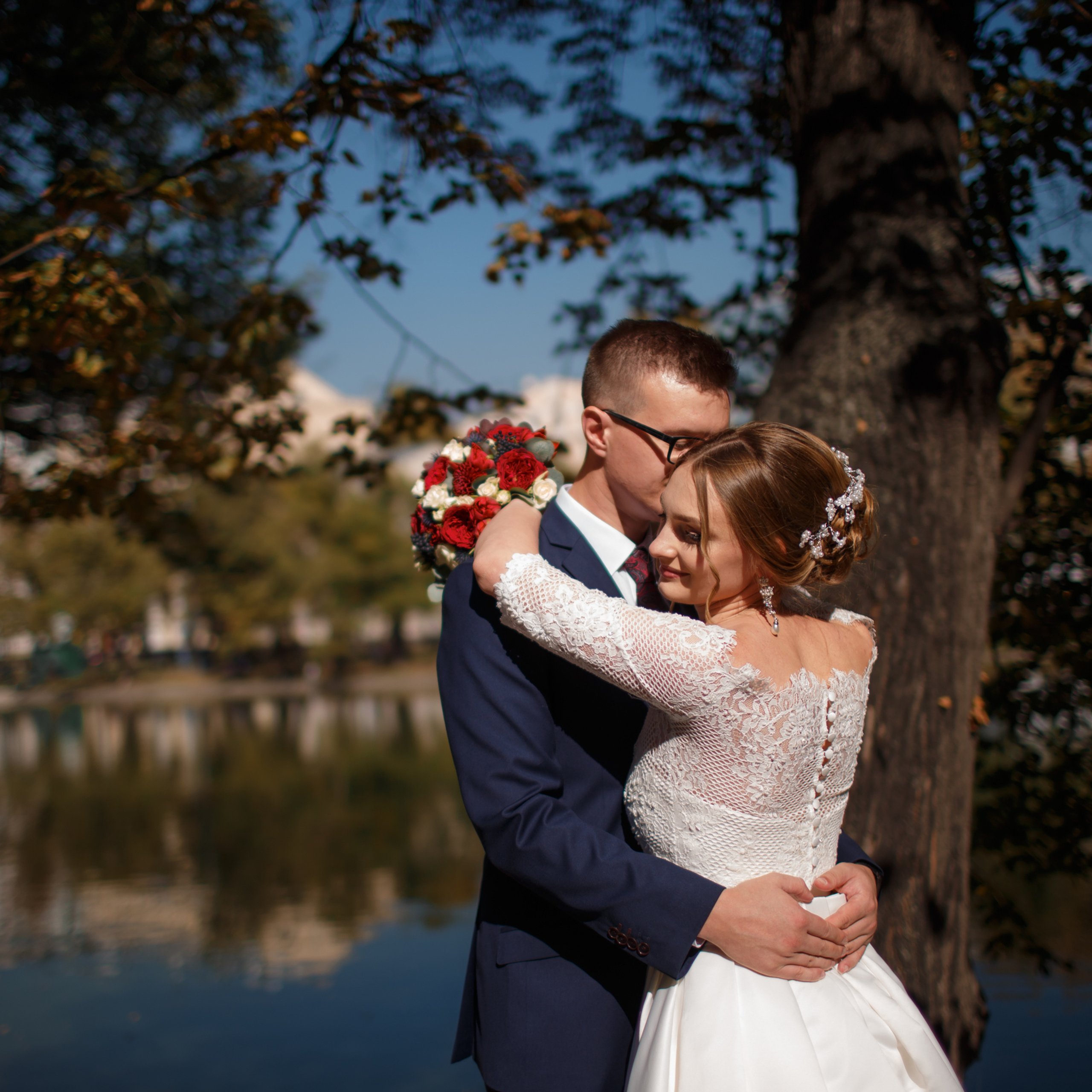 Ксения и Анатолий, ЗАГС г. Королев, прогулка по центру Москвы