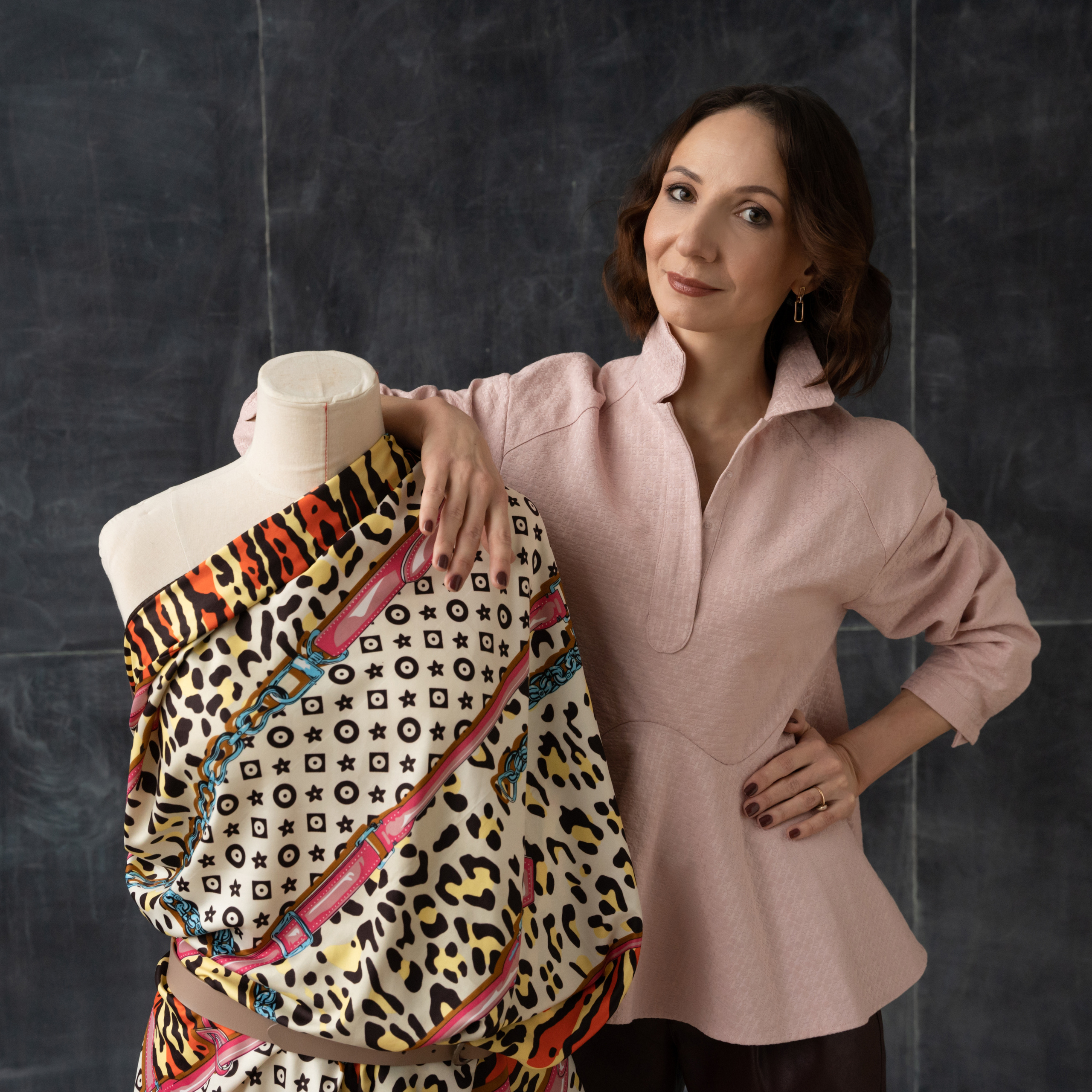 Студийная съемка для стилиста Марии