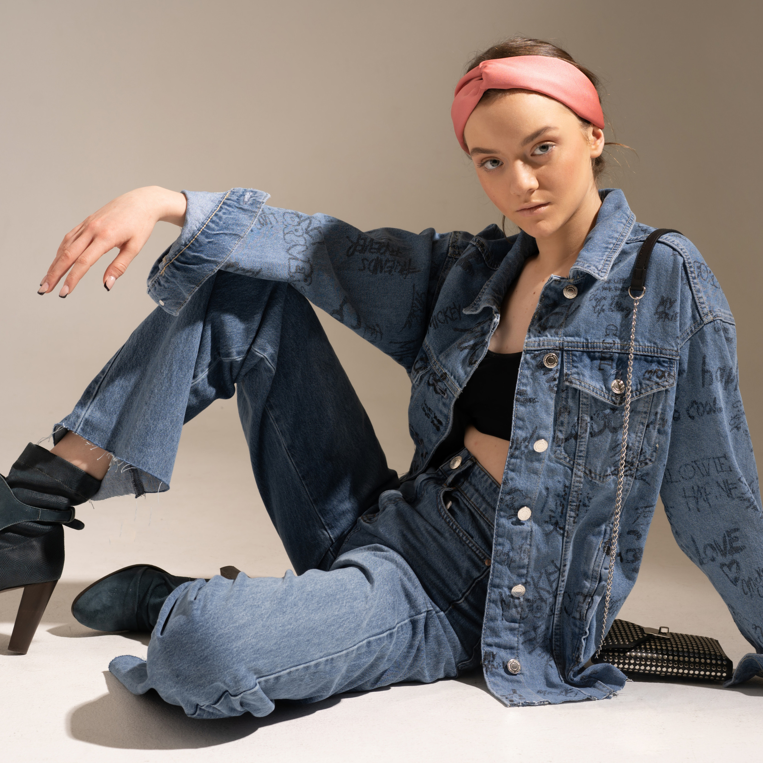 Съемка модельных тестов для Даши