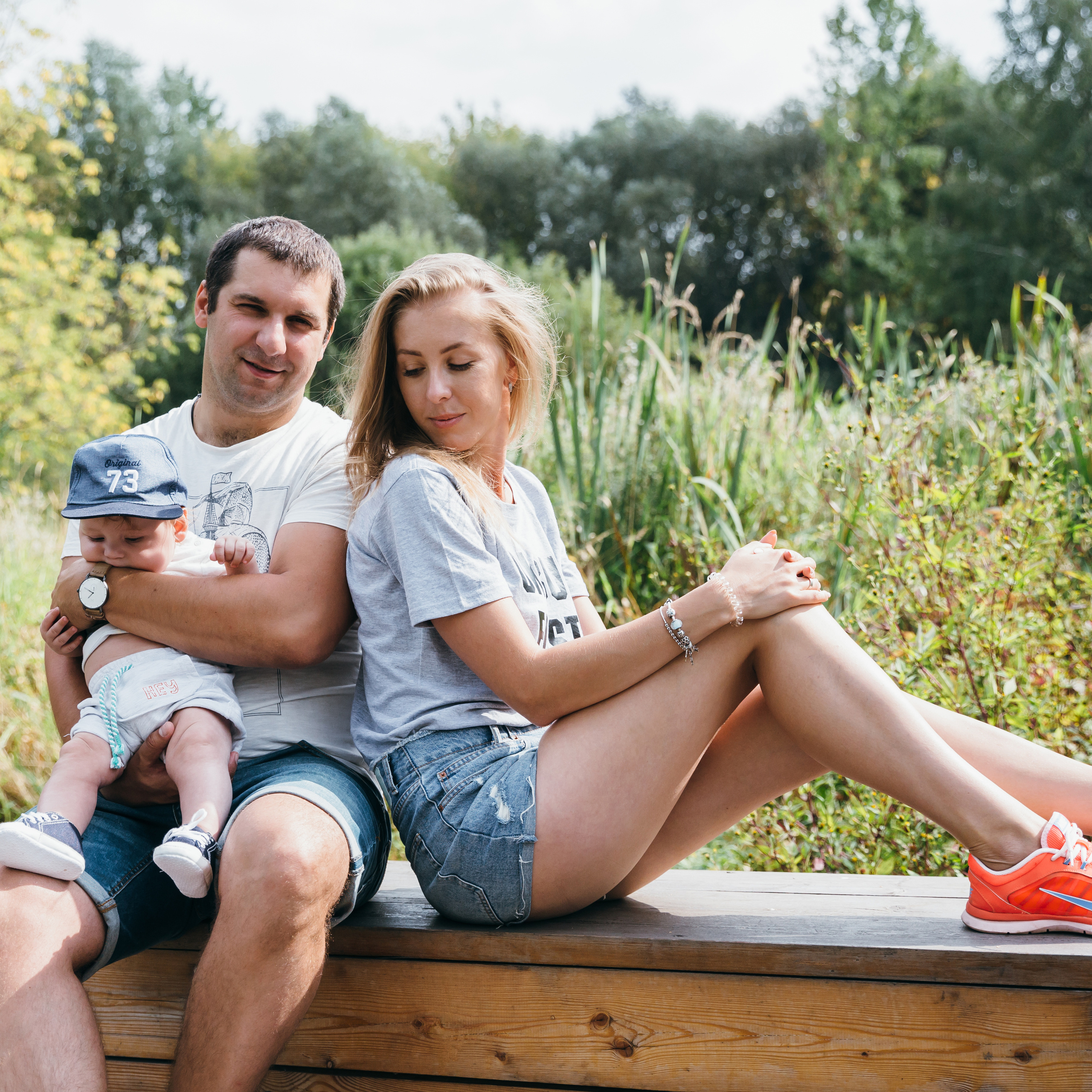 Надя, Виталик и&nbsp;Тёма