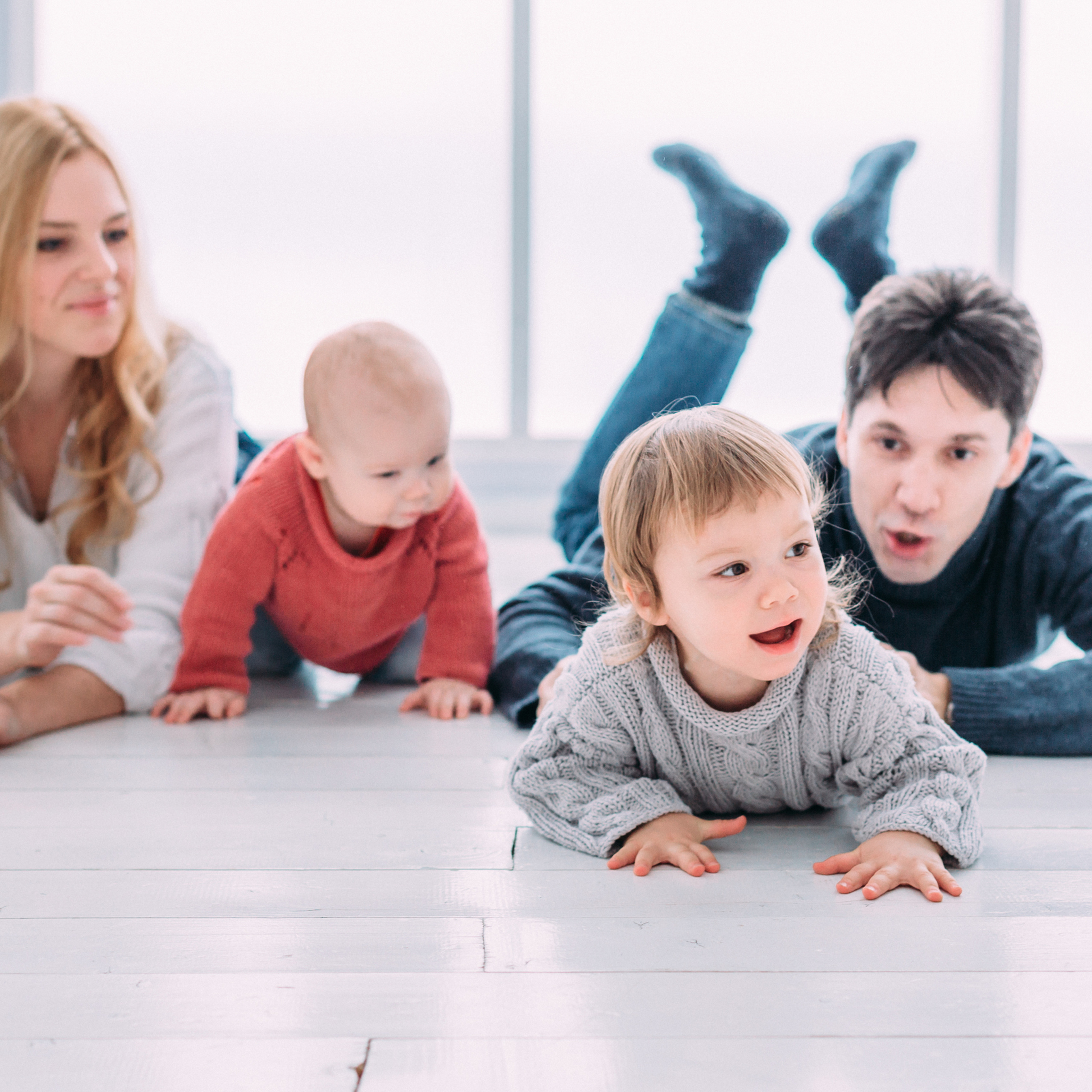 Лена, Саша, Эмилия и&nbsp;Герман