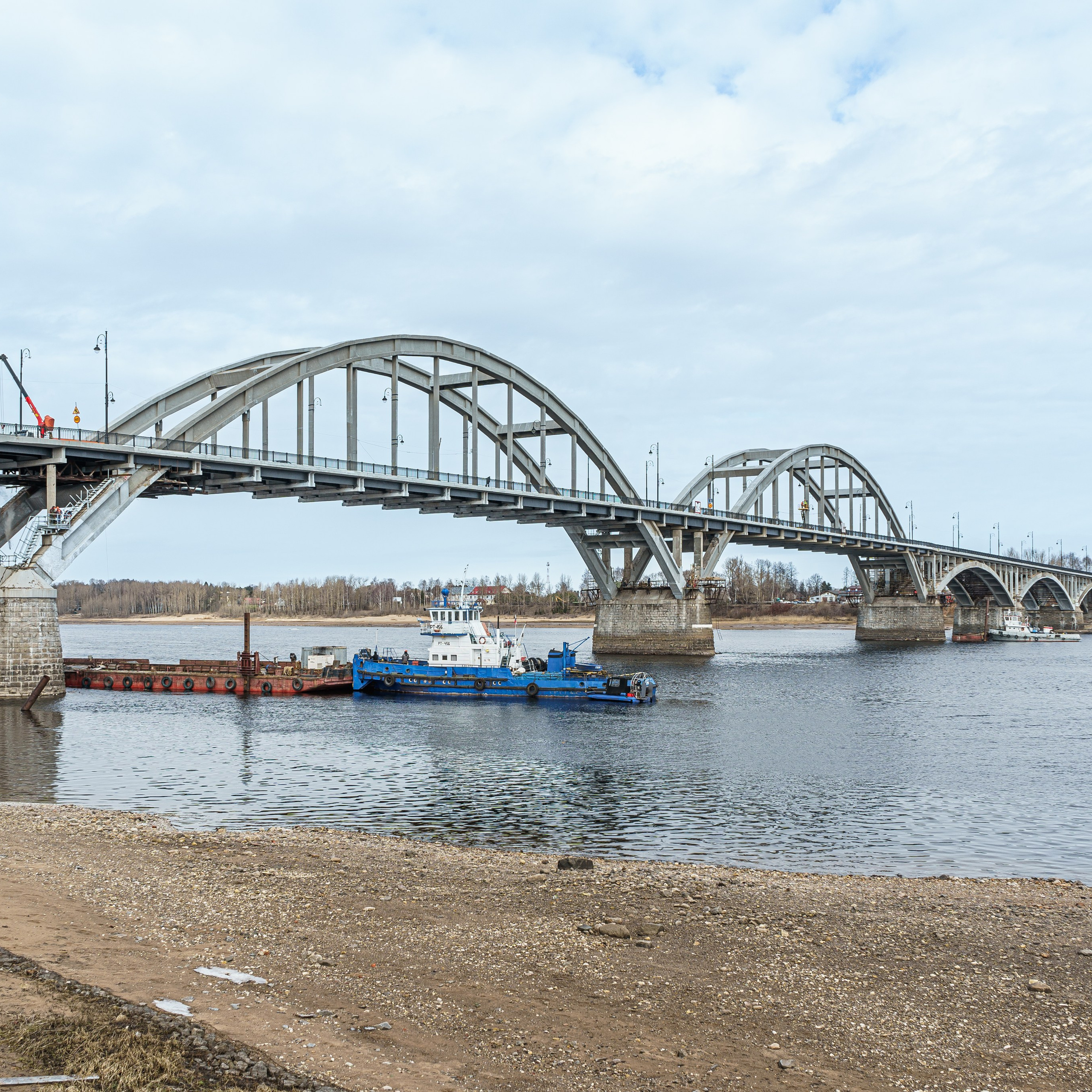 Волжский мост, рыбинск. Интерьерная съемка в Ярославле, Москве, Санкт-Петербурге