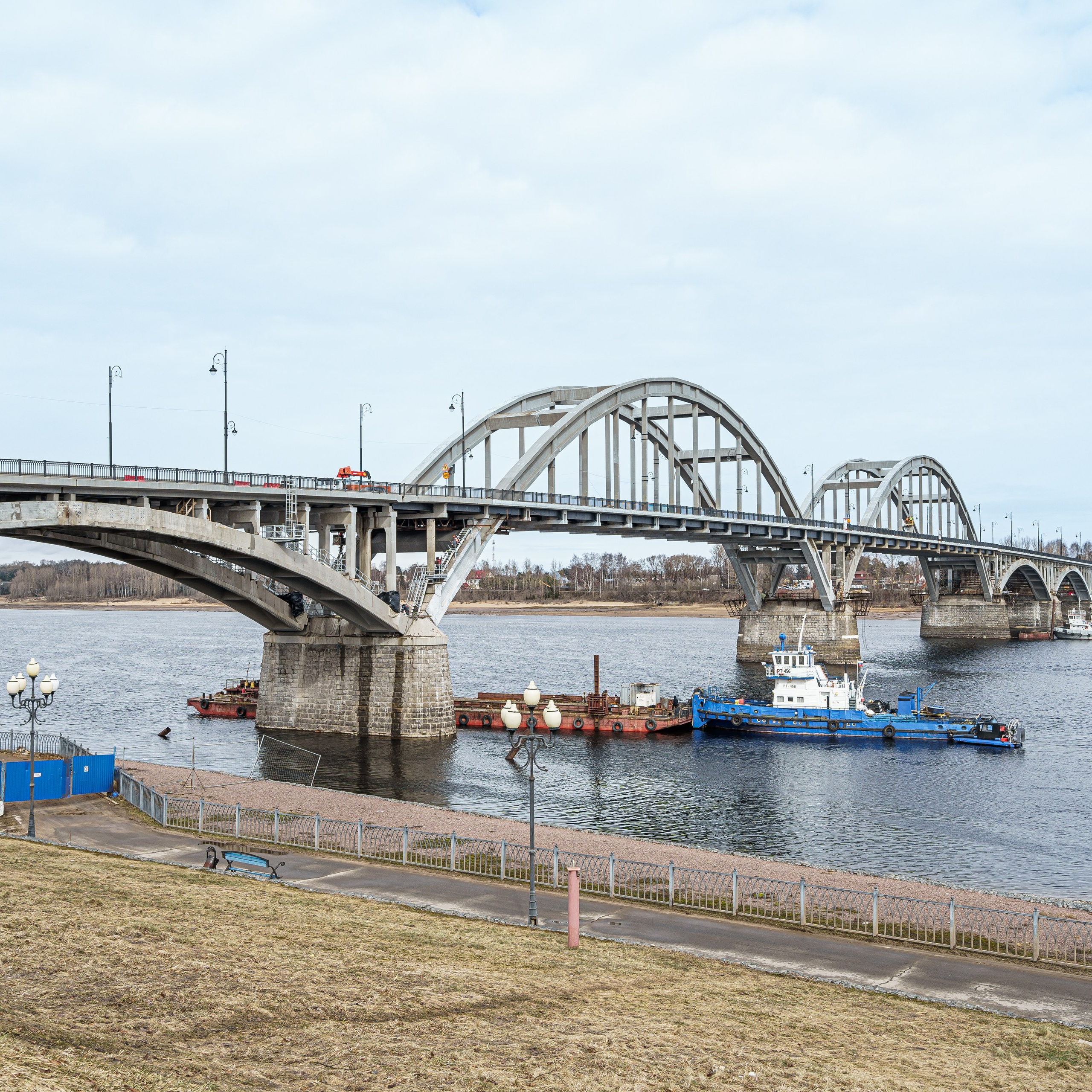 Волжский мост, рыбинск. Интерьерная съемка в Ярославле, Москве, Санкт-Петербурге