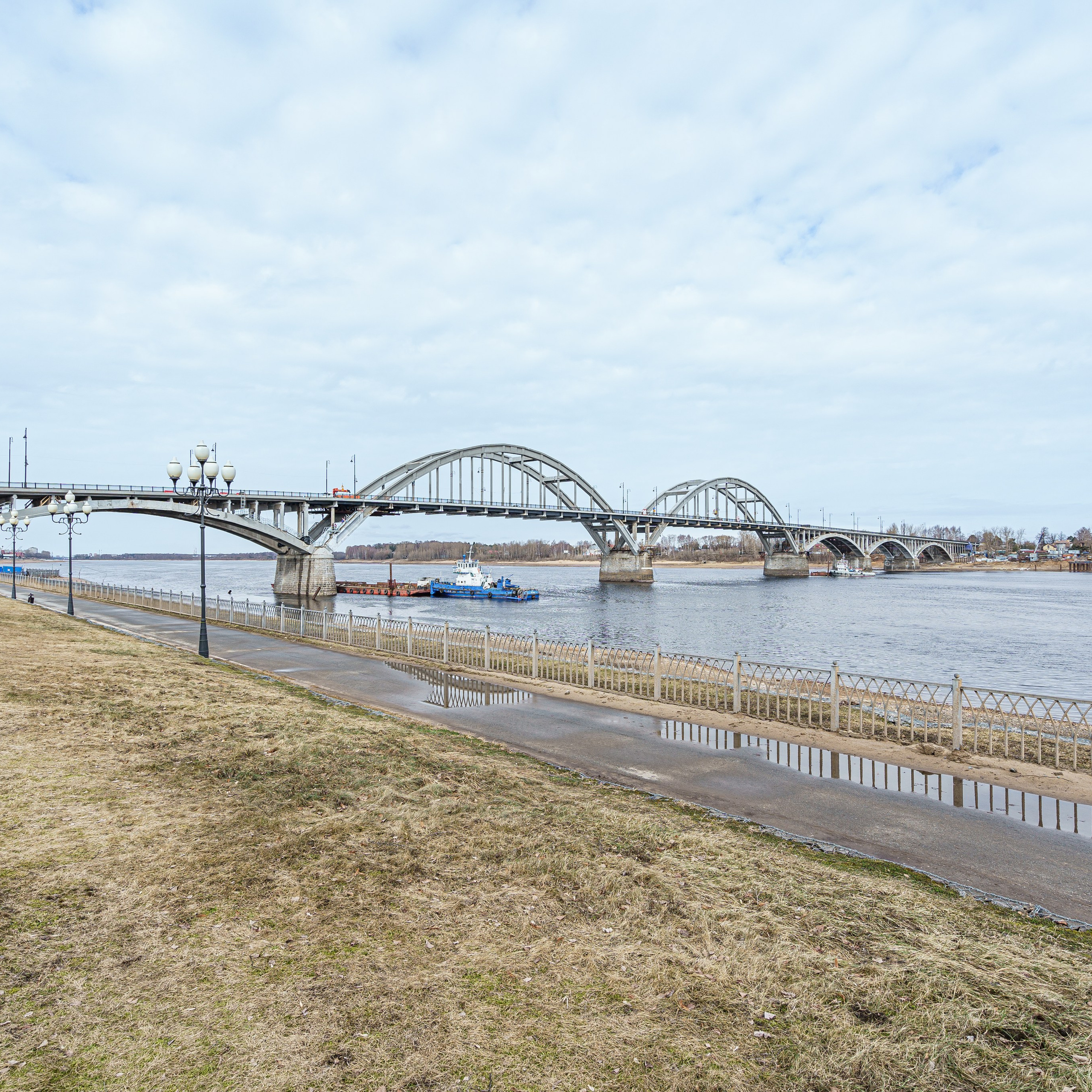 Волжский мост, рыбинск. Интерьерная съемка в Ярославле, Москве, Санкт-Петербурге