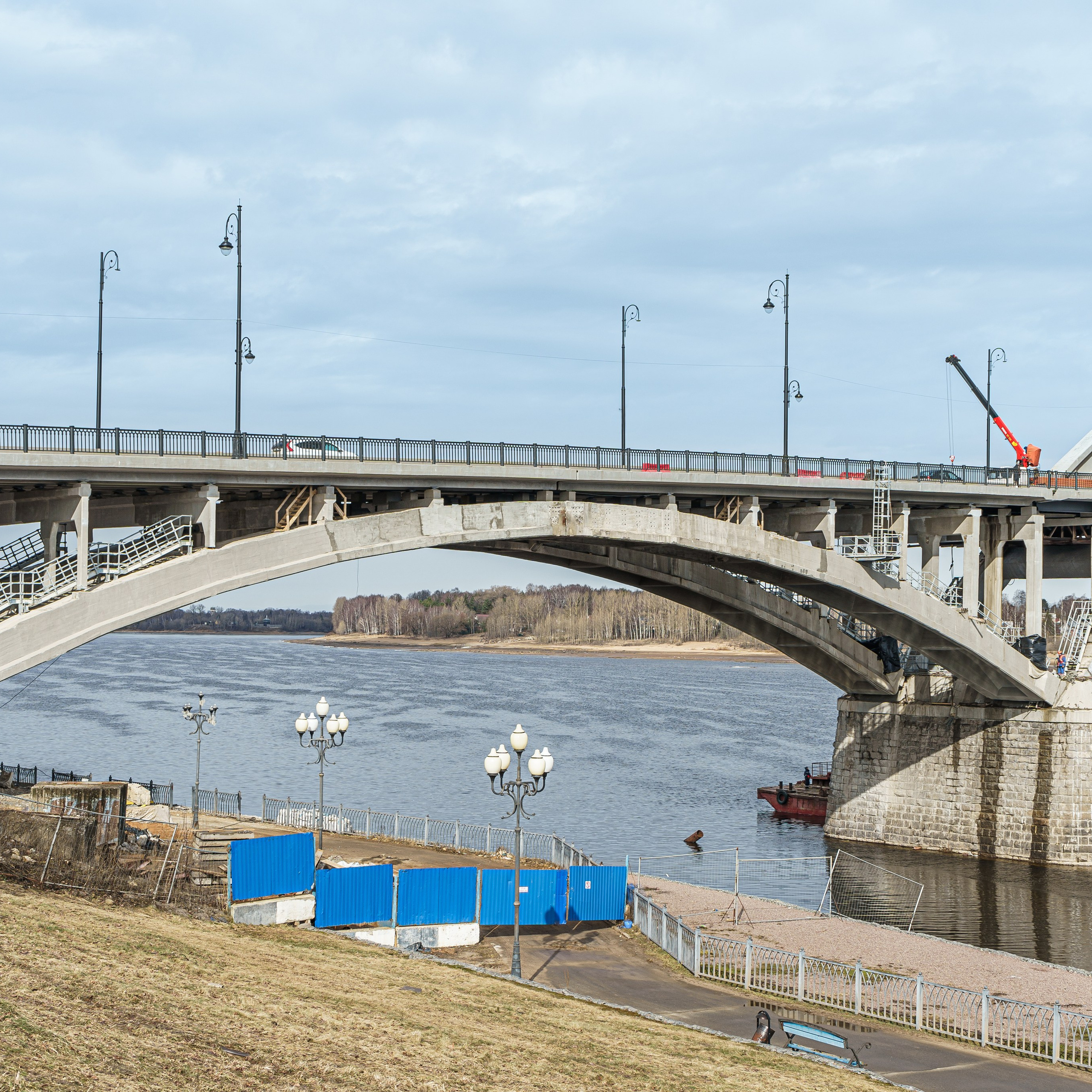 Волжский мост, рыбинск. Интерьерная съемка в Ярославле, Москве, Санкт-Петербурге