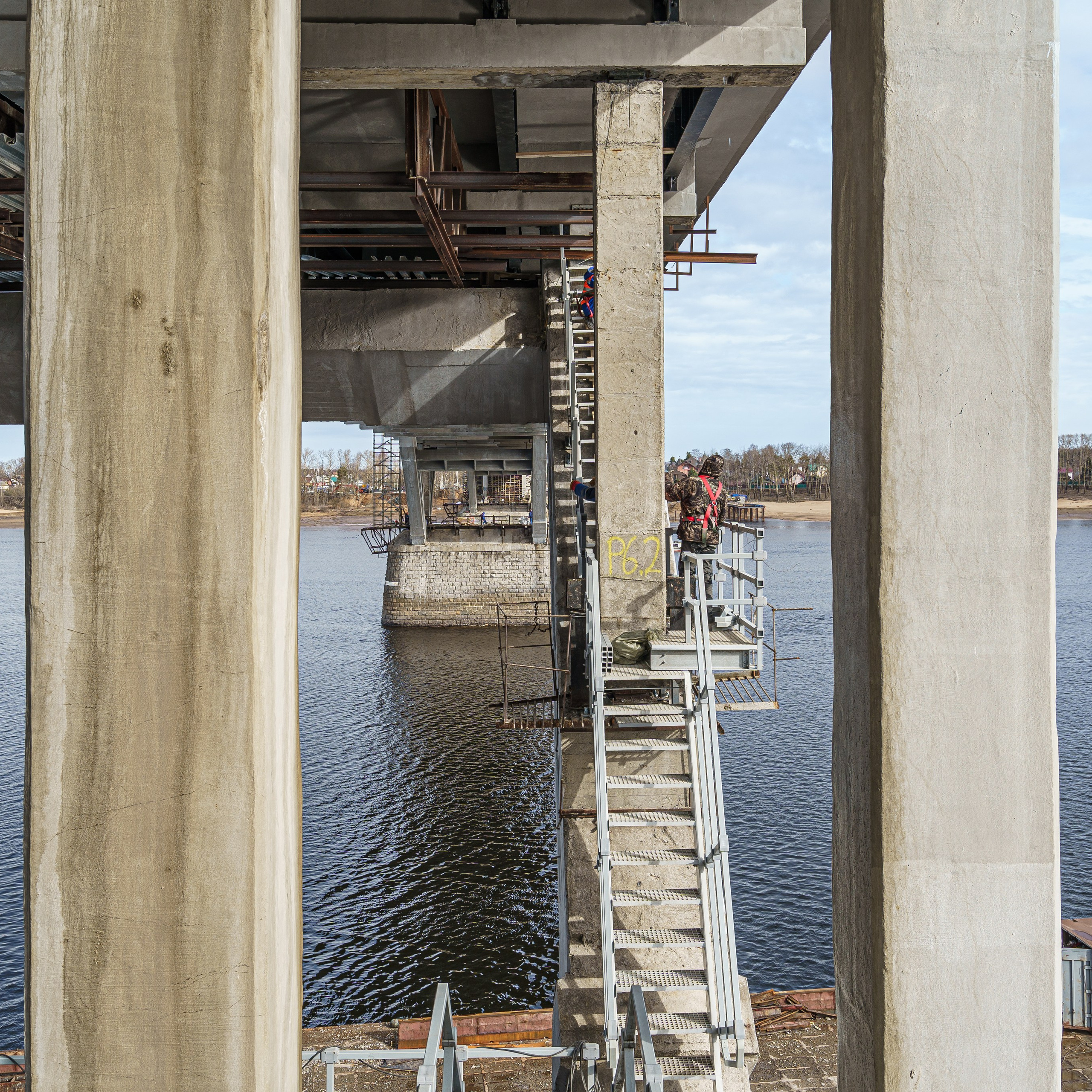 Волжский мост, рыбинск. Интерьерная съемка в Ярославле, Москве, Санкт-Петербурге