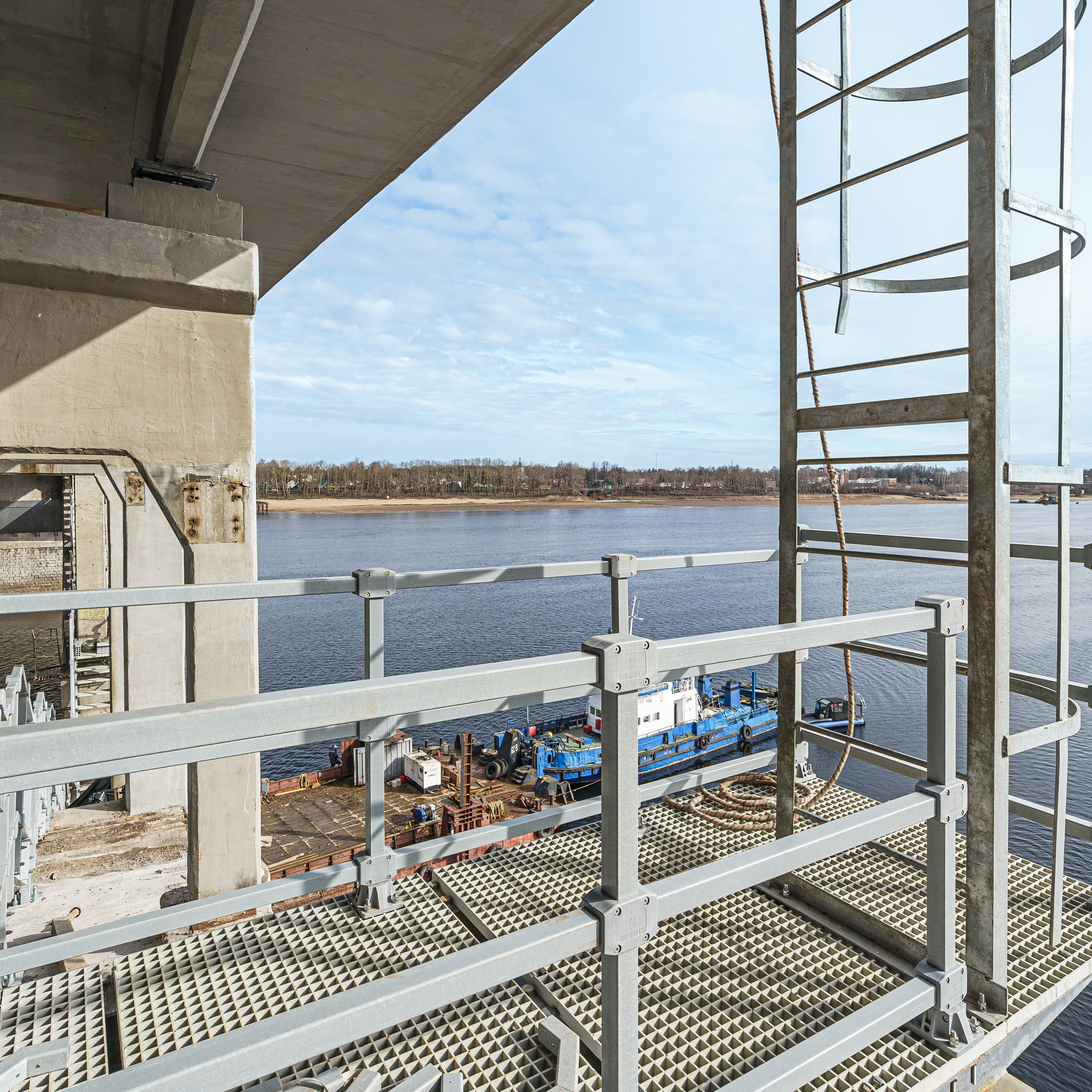 Волжский мост, рыбинск. Интерьерная съемка в Ярославле, Москве, Санкт-Петербурге