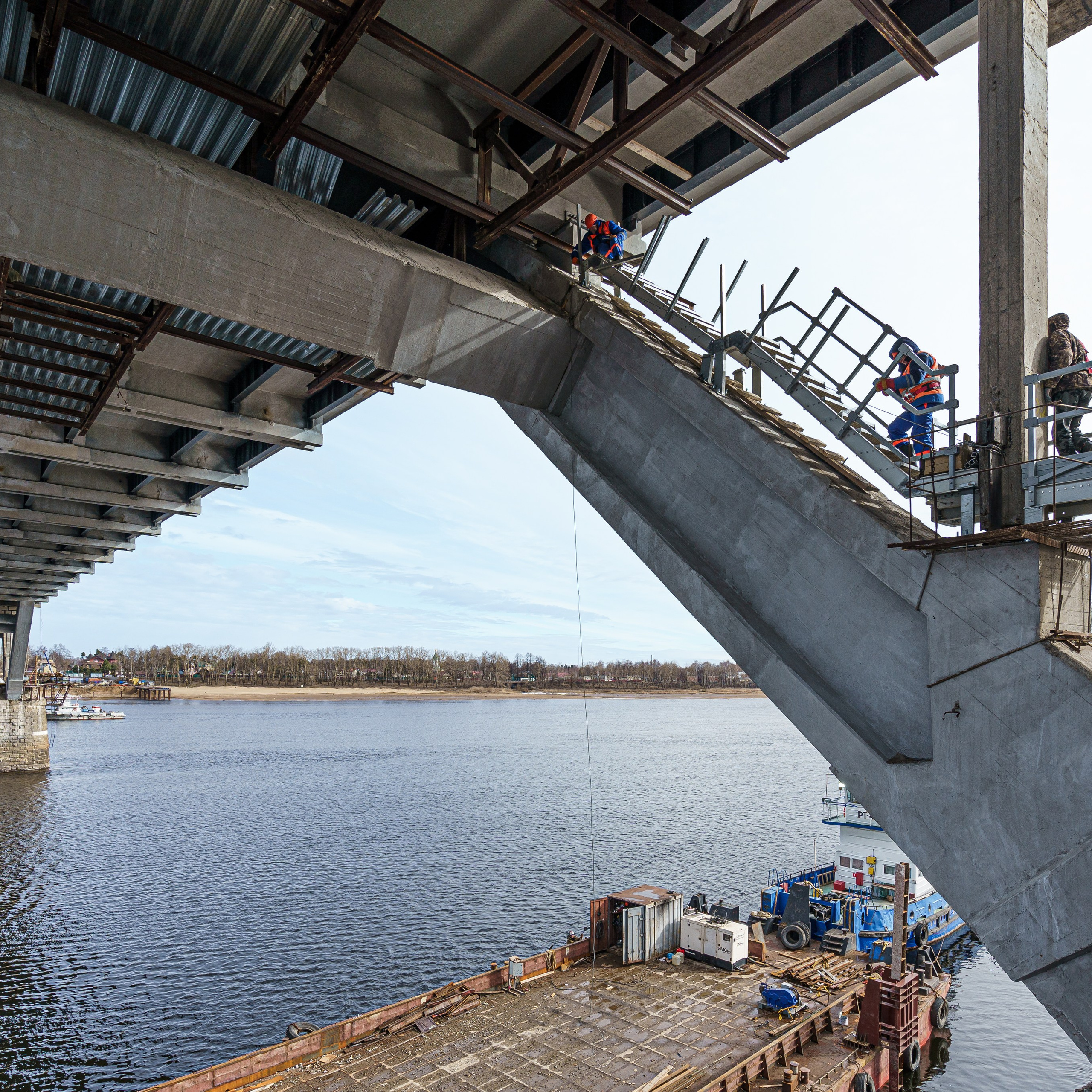 Волжский мост, рыбинск. Интерьерная съемка в Ярославле, Москве, Санкт-Петербурге