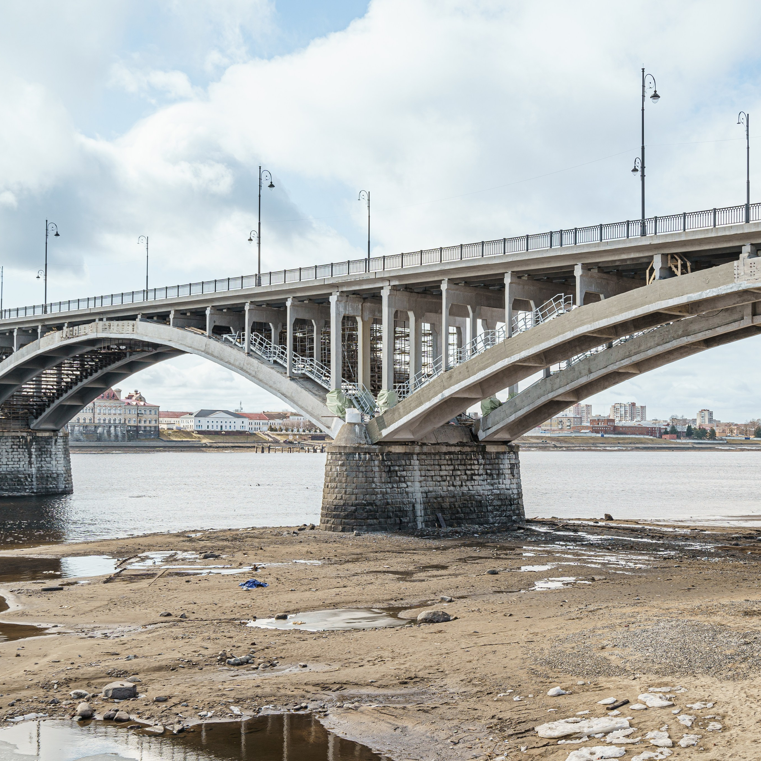 Волжский мост, рыбинск. Интерьерная съемка в Ярославле, Москве, Санкт-Петербурге