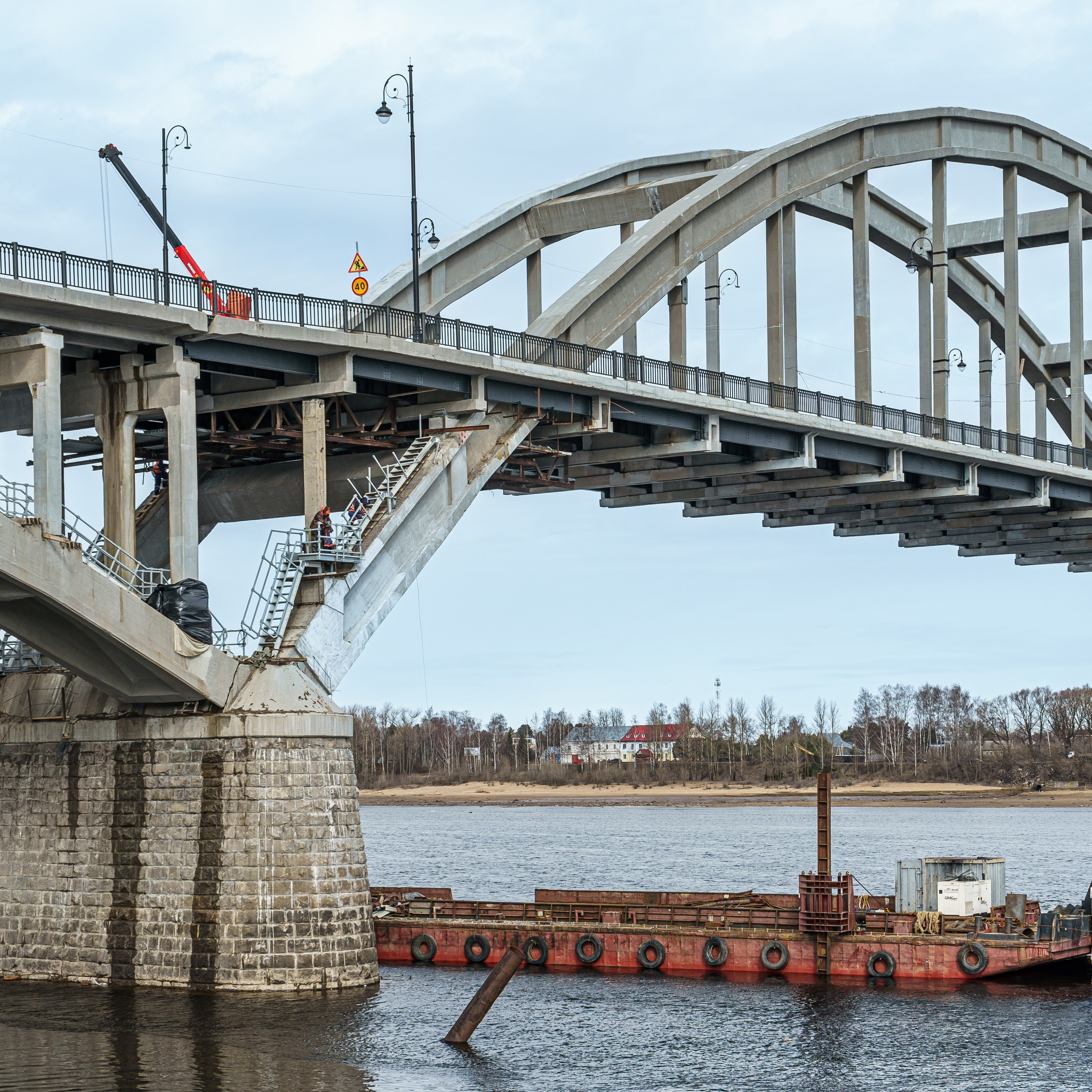 Волжский мост, рыбинск. Интерьерная съемка в Ярославле, Москве, Санкт-Петербурге