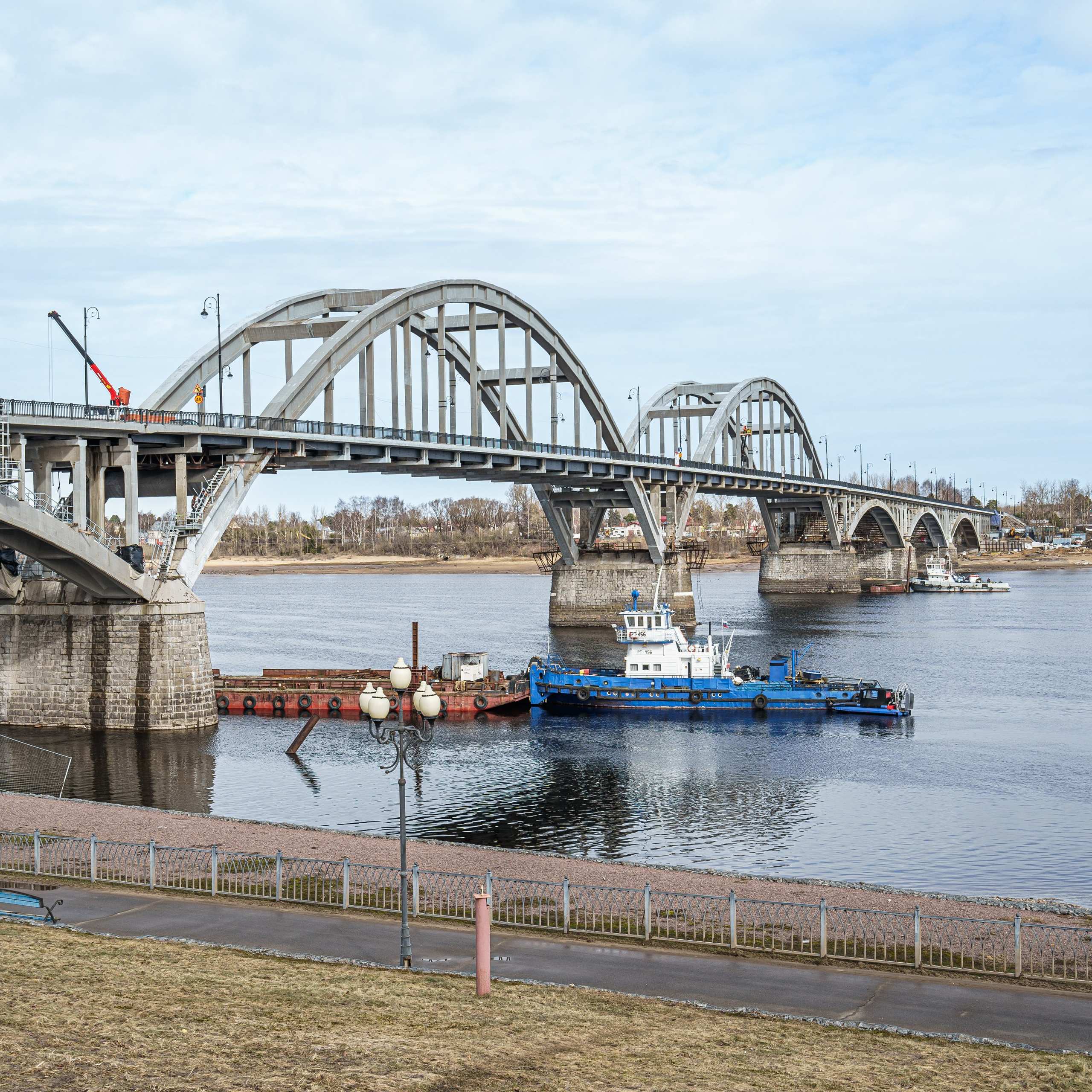 Волжский мост, рыбинск. Интерьерная съемка в Ярославле, Москве, Санкт-Петербурге