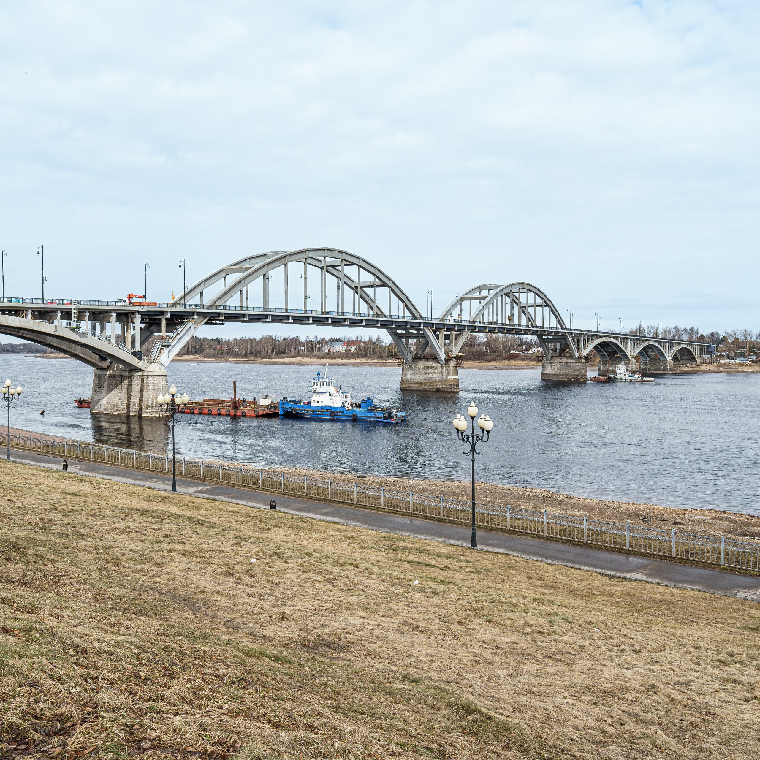 Волжский мост, рыбинск. Интерьерная съемка в Ярославле, Москве, Санкт-Петербурге