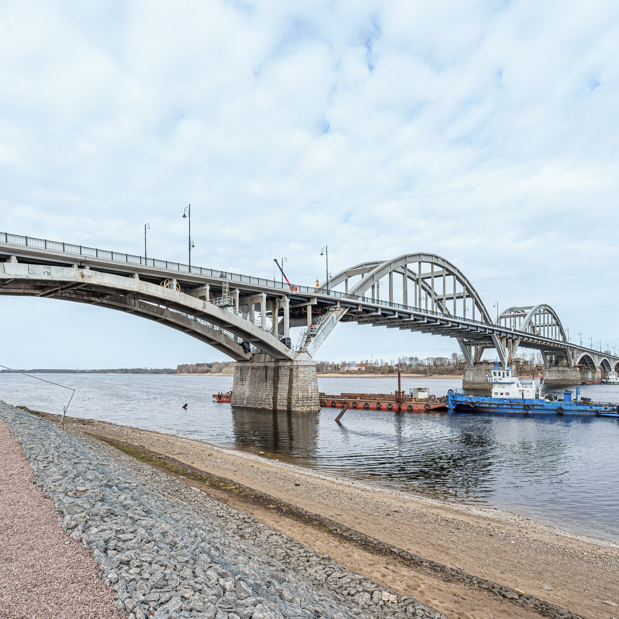 Волжский мост, рыбинск. Интерьерная съемка в Ярославле, Москве, Санкт-Петербурге