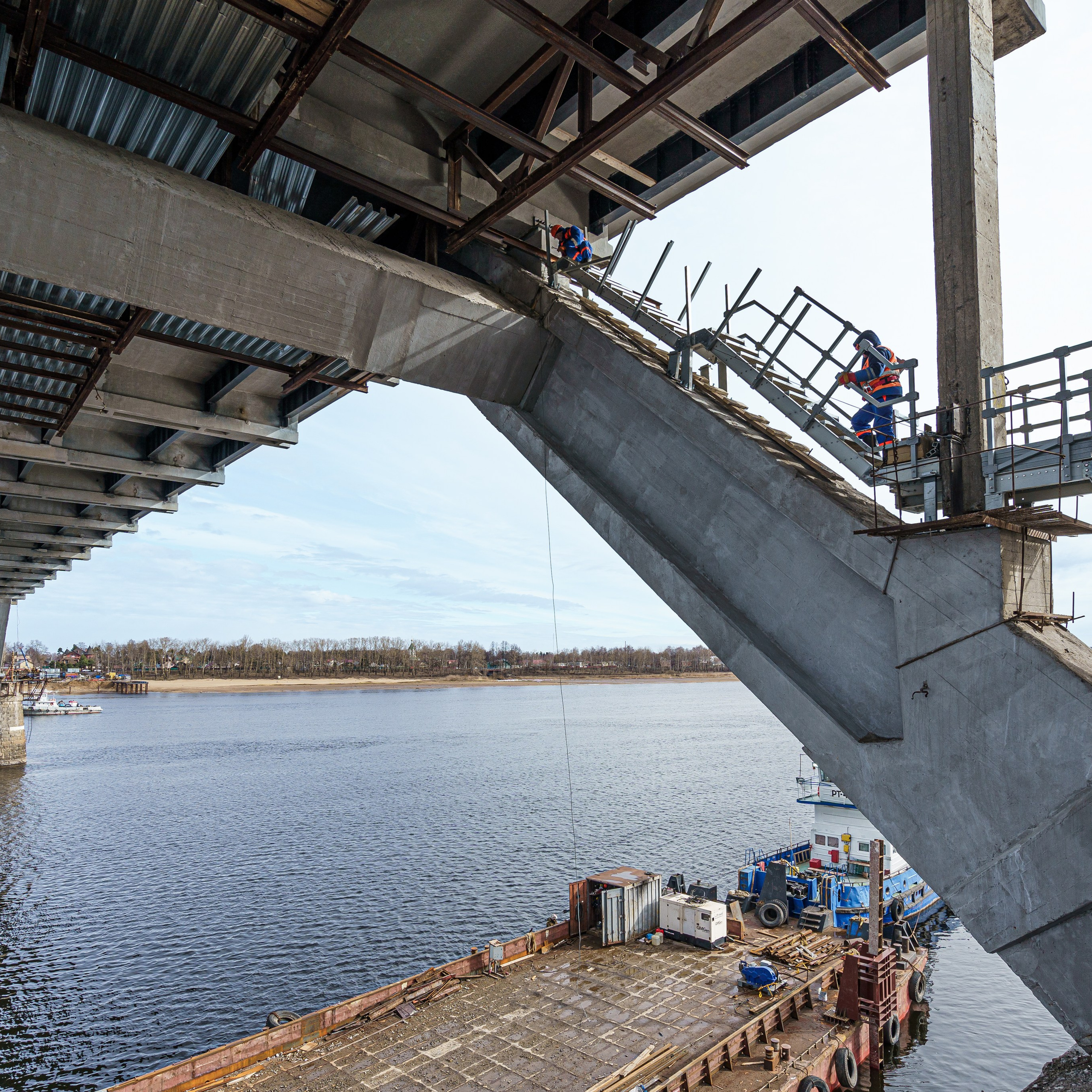 Волжский мост, рыбинск. Интерьерная съемка в Ярославле, Москве, Санкт-Петербурге