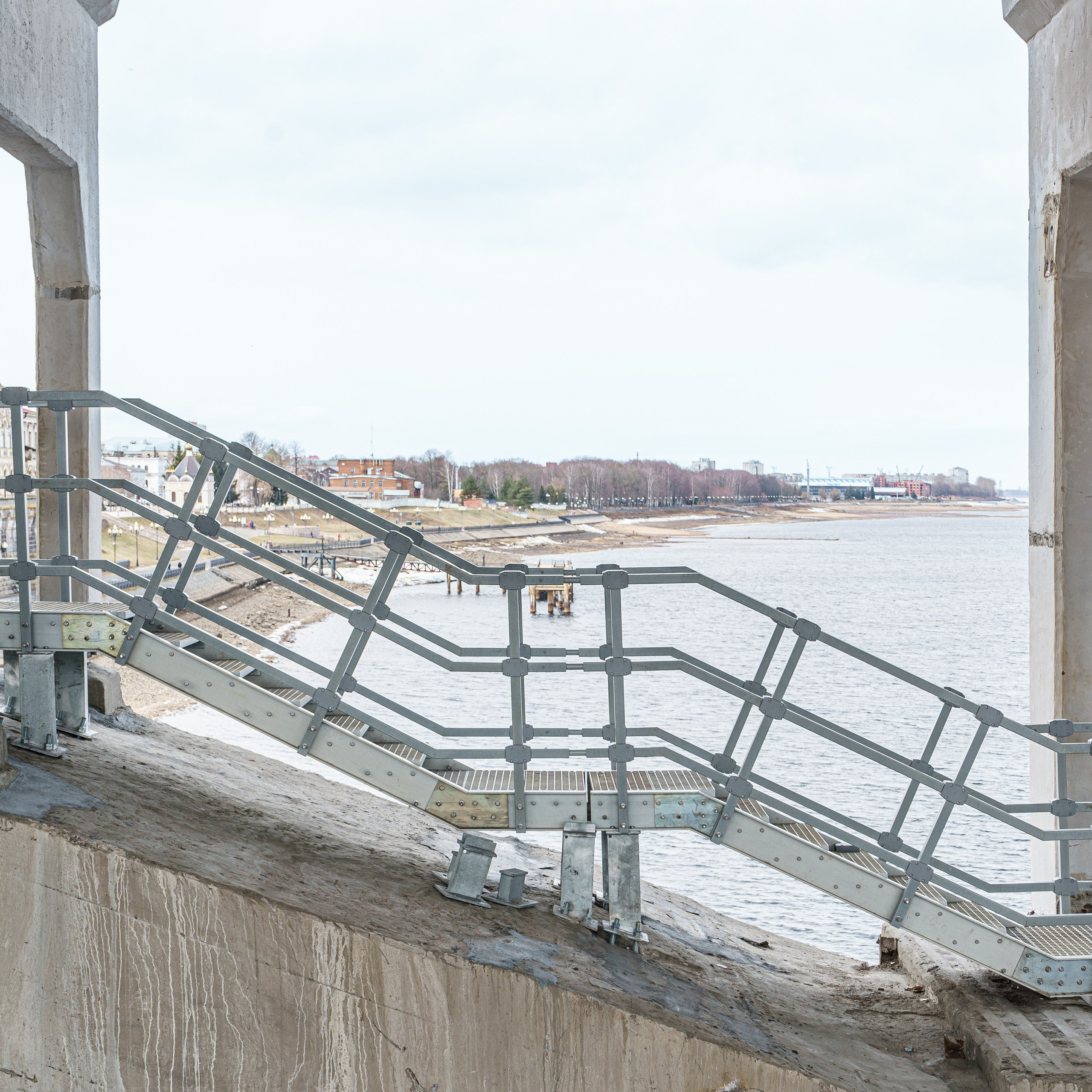 Волжский мост, рыбинск. Интерьерная съемка в Ярославле, Москве, Санкт-Петербурге