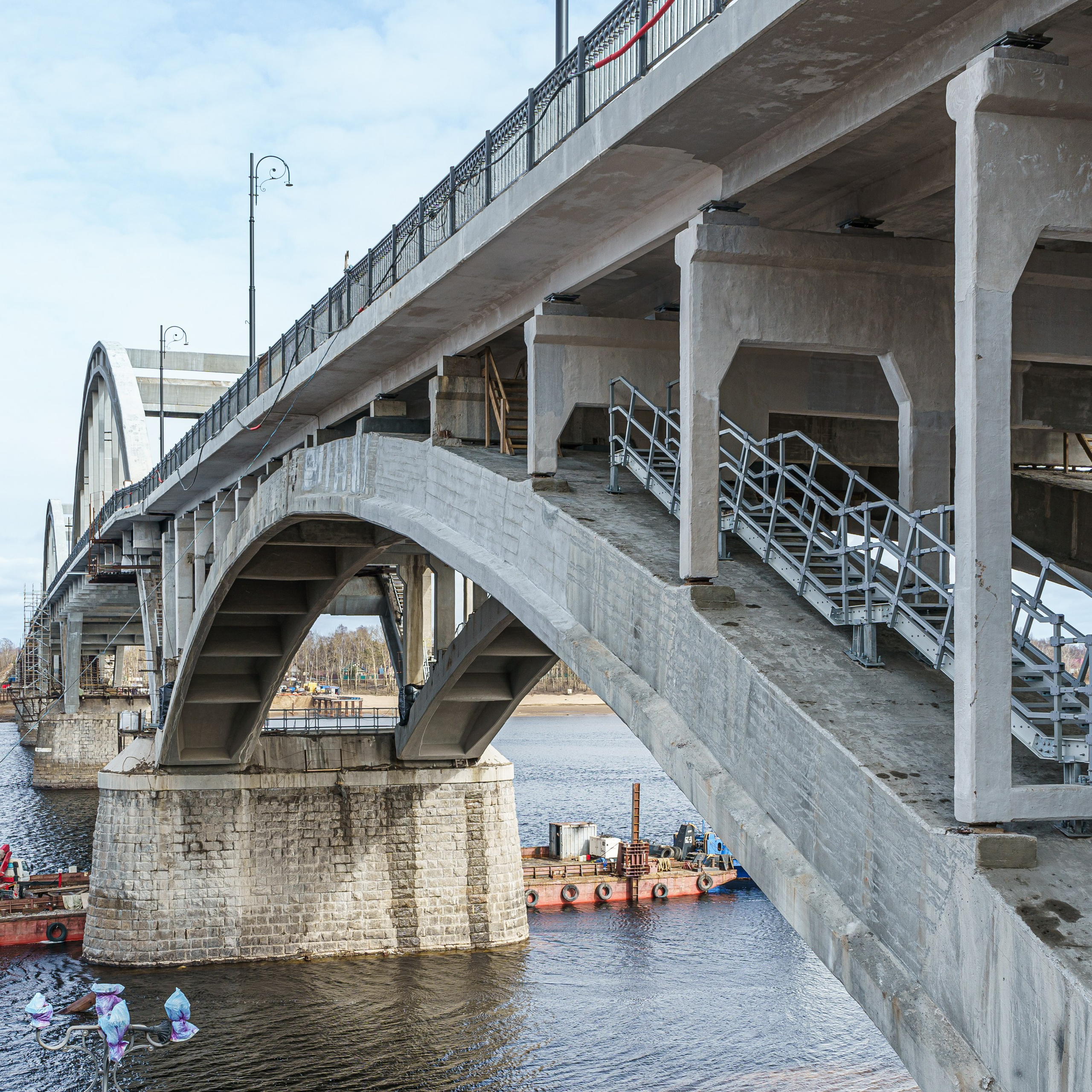 Волжский мост, рыбинск. Интерьерная съемка в Ярославле, Москве, Санкт-Петербурге
