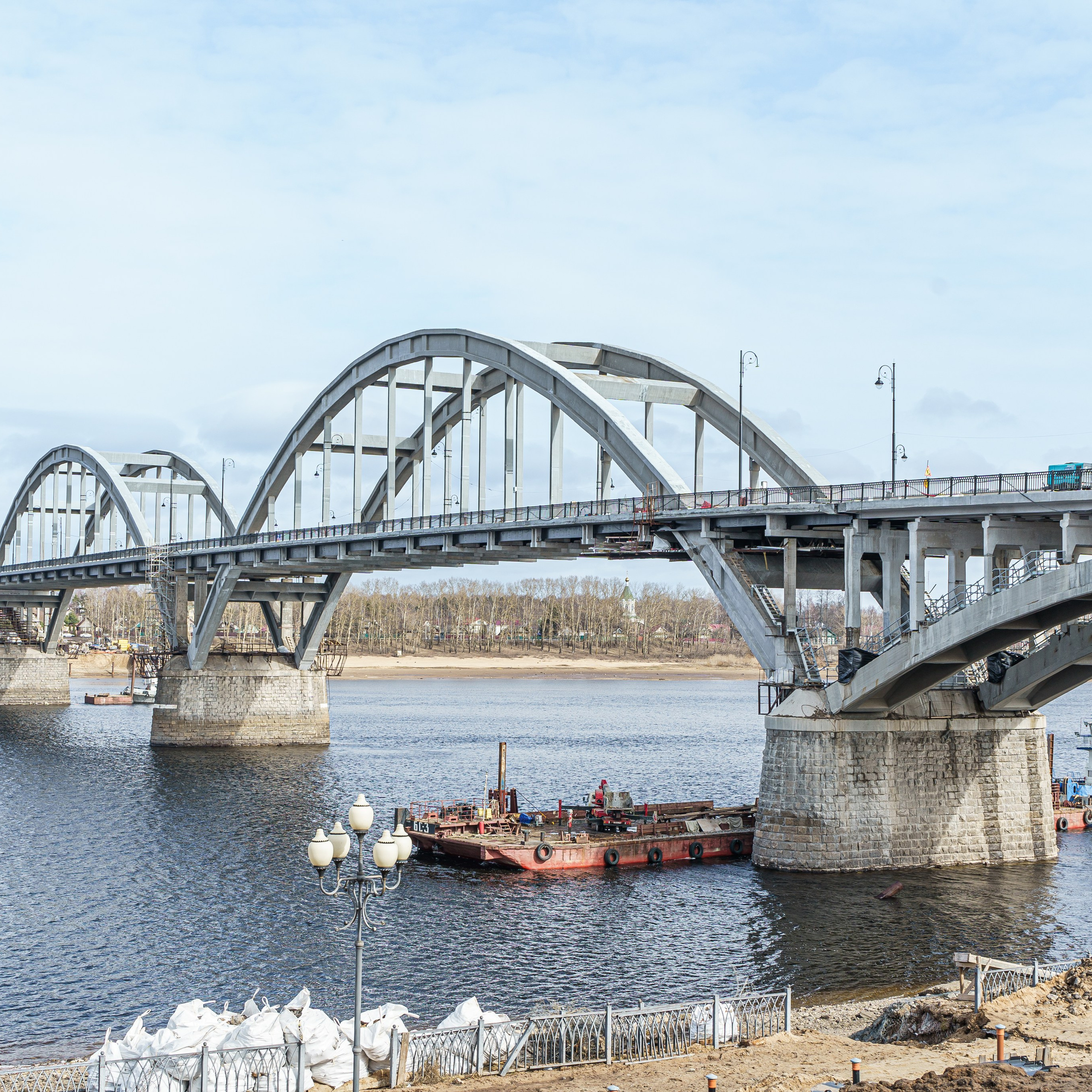 Волжский мост, рыбинск. Интерьерная съемка в Ярославле, Москве, Санкт-Петербурге
