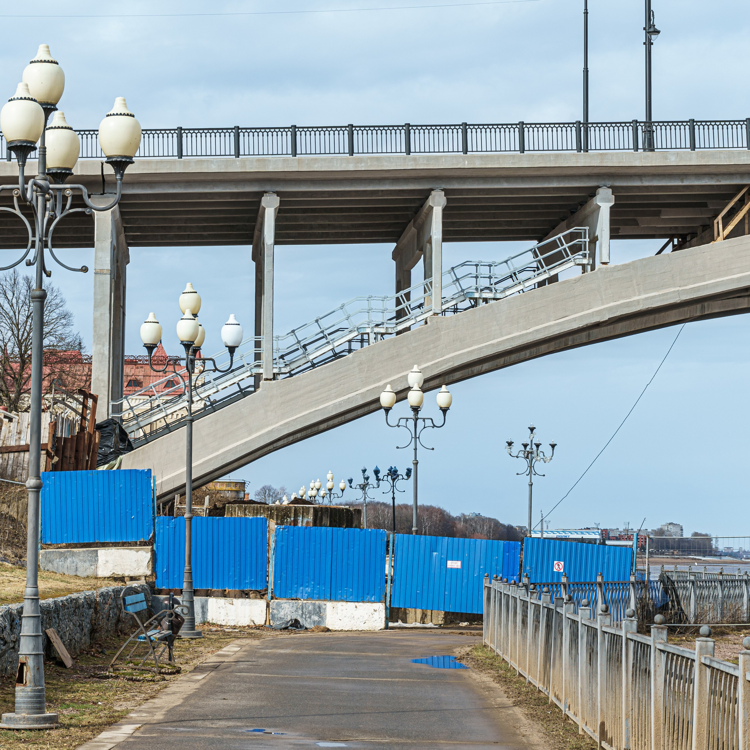 Волжский мост, рыбинск. Интерьерная съемка в Ярославле, Москве, Санкт-Петербурге