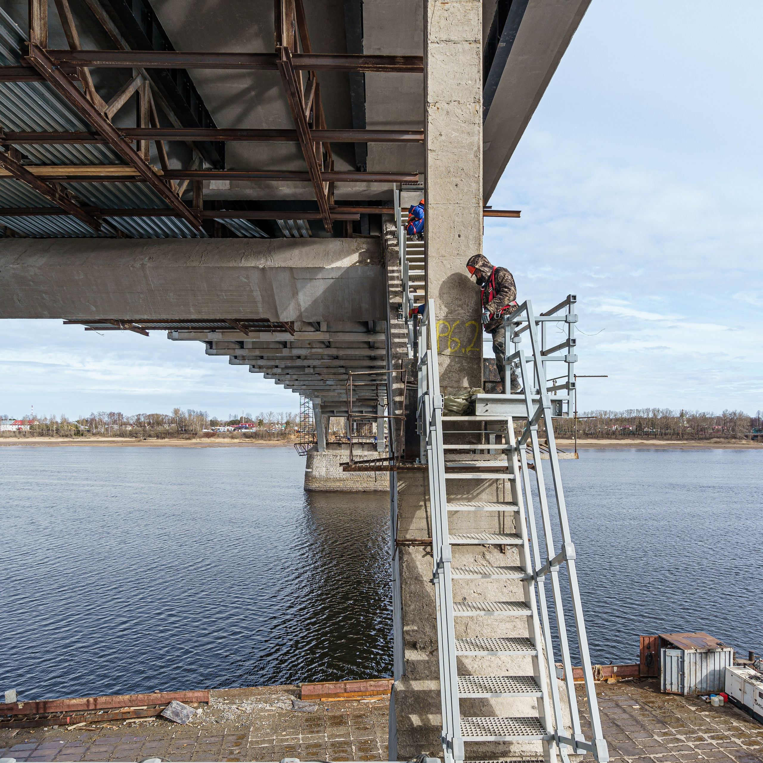 Волжский мост, рыбинск. Интерьерная съемка в Ярославле, Москве, Санкт-Петербурге