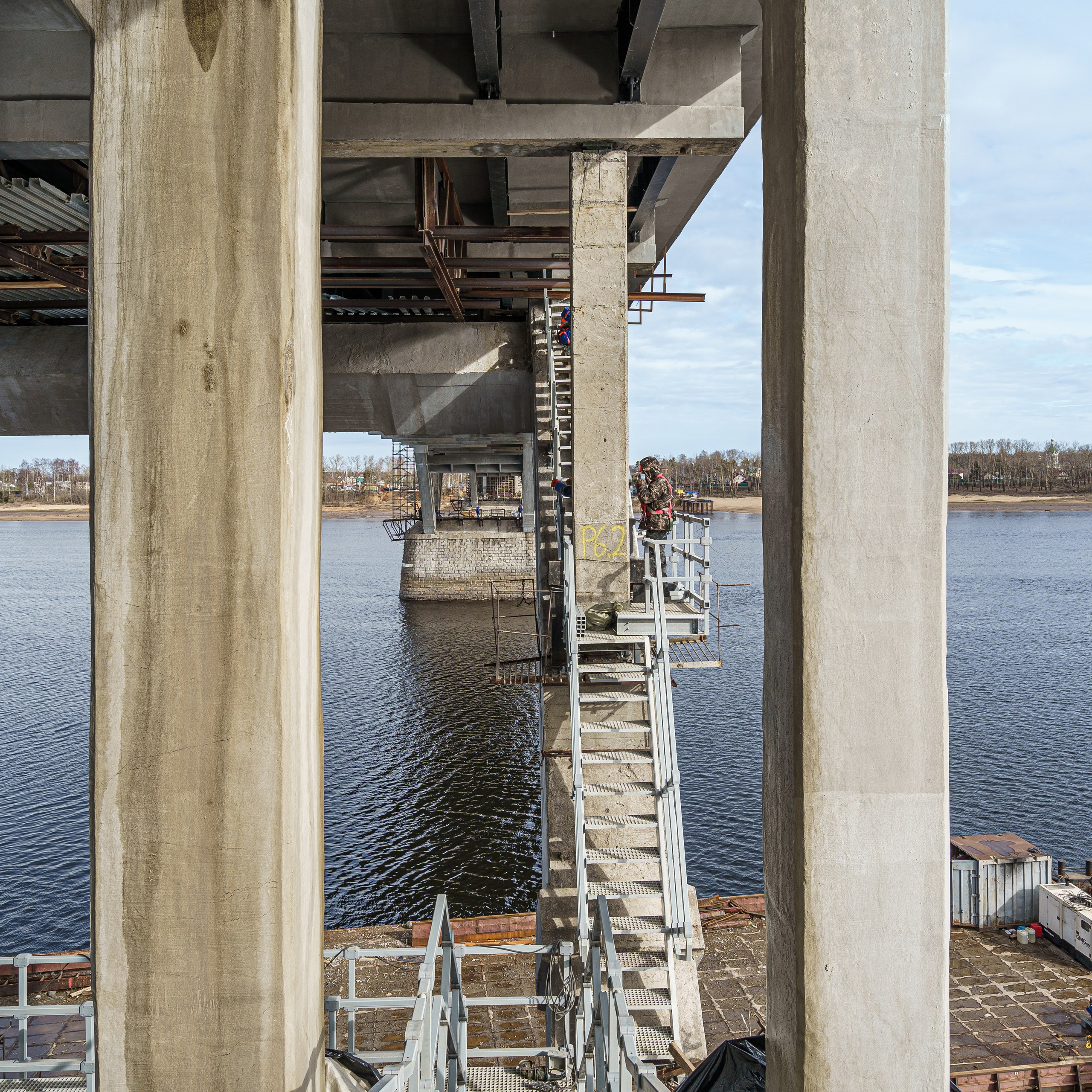 Волжский мост, рыбинск. Интерьерная съемка в Ярославле, Москве, Санкт-Петербурге