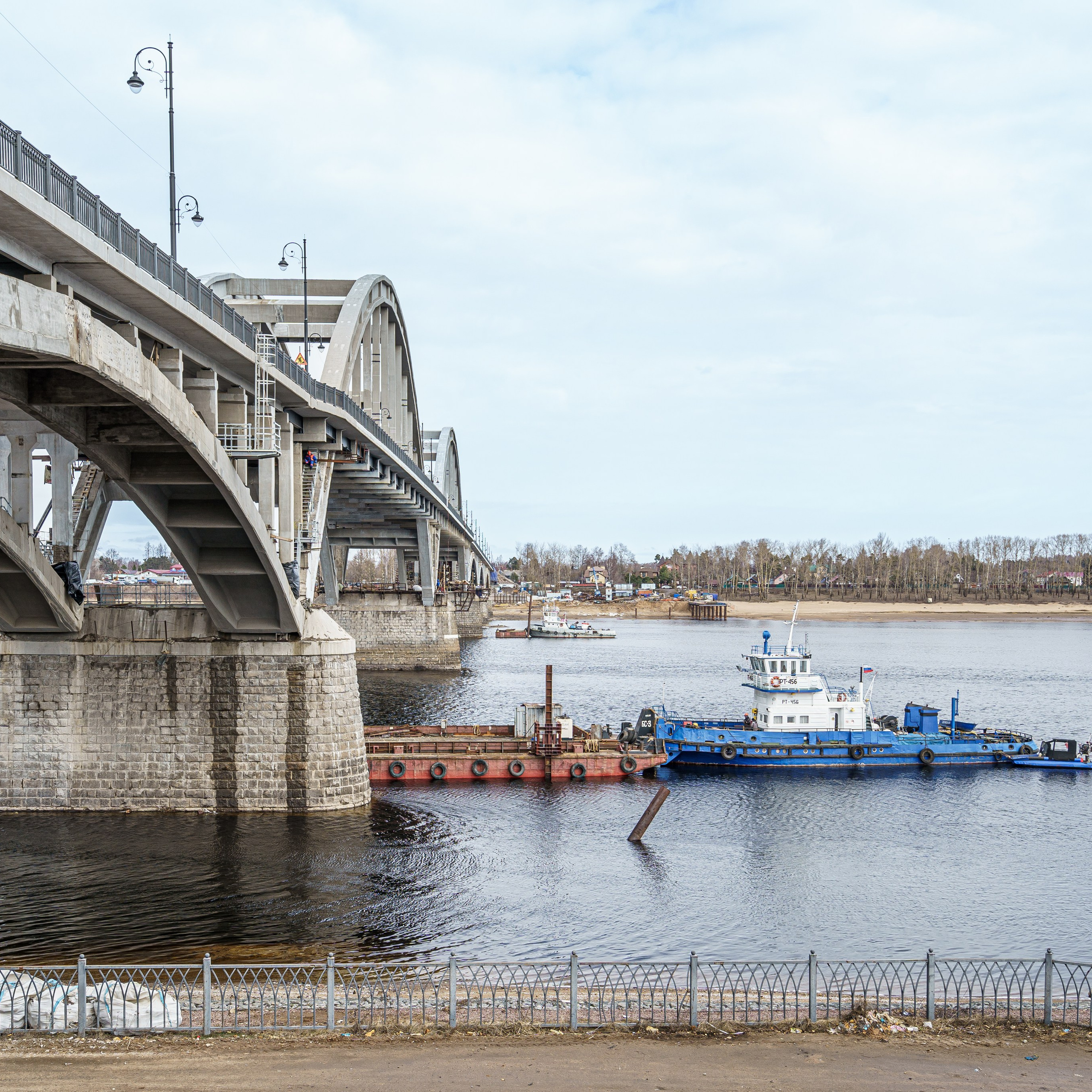 Волжский мост, рыбинск. Интерьерная съемка в Ярославле, Москве, Санкт-Петербурге