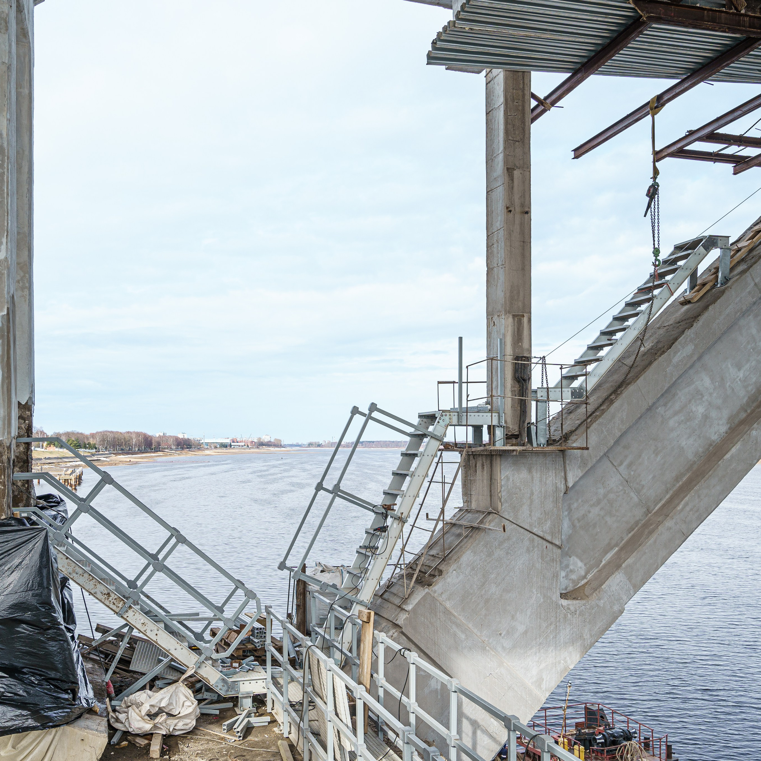 Волжский мост, рыбинск. Интерьерная съемка в Ярославле, Москве, Санкт-Петербурге