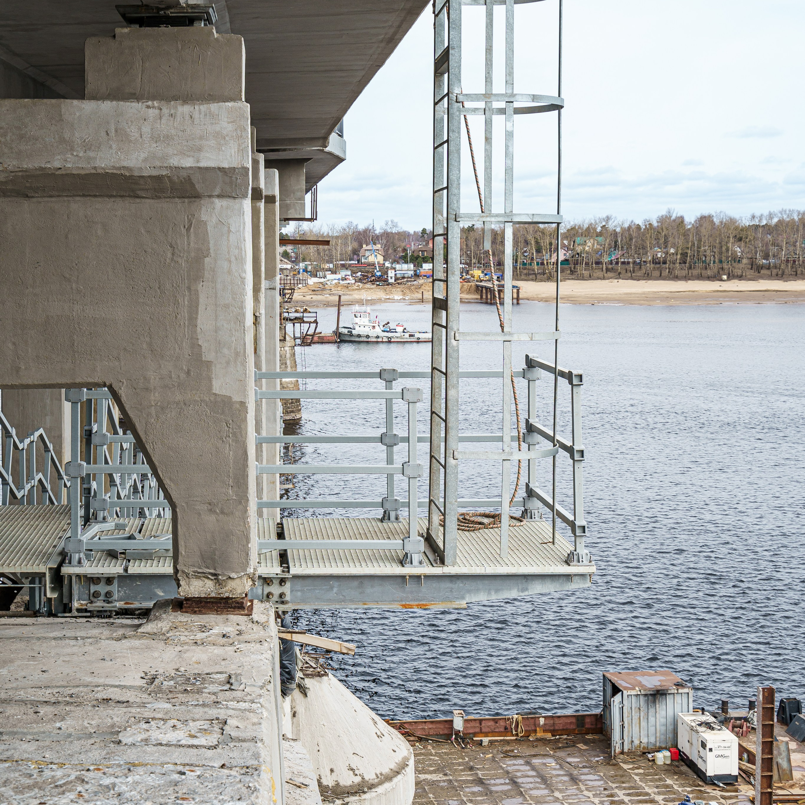 Волжский мост, рыбинск. Интерьерная съемка в Ярославле, Москве, Санкт-Петербурге
