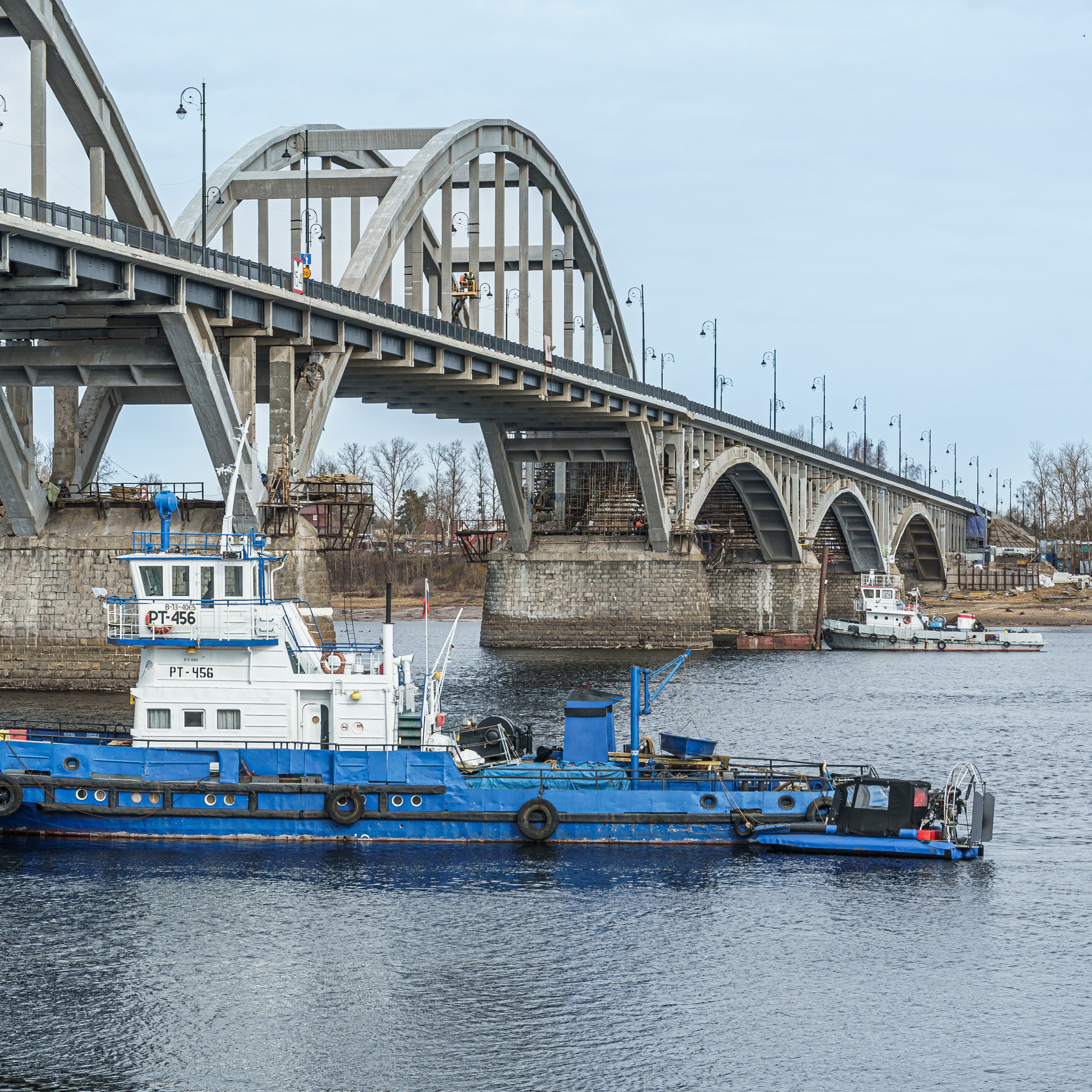 Волжский мост, рыбинск. Интерьерная съемка в Ярославле, Москве, Санкт-Петербурге