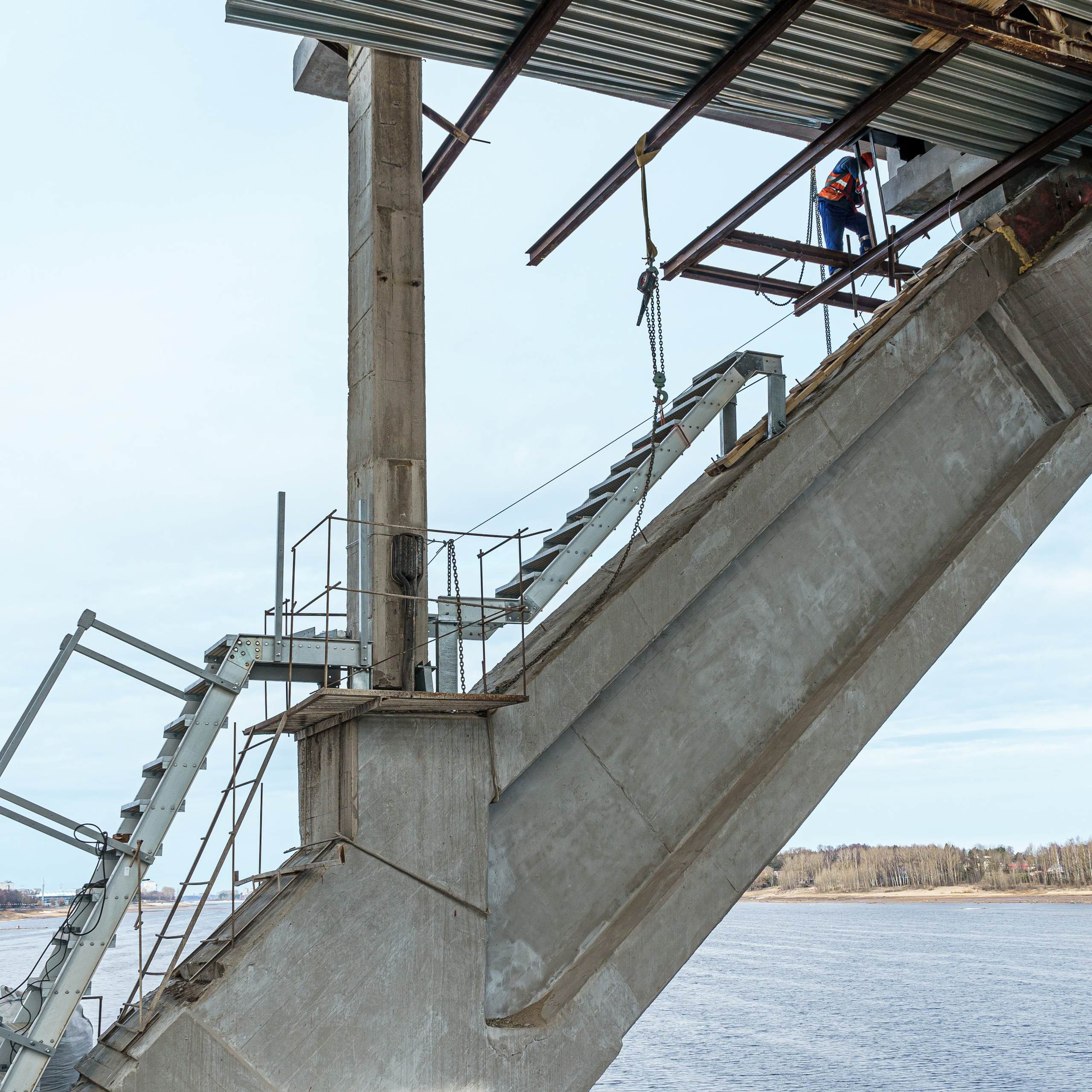 Волжский мост, рыбинск. Интерьерная съемка в Ярославле, Москве, Санкт-Петербурге