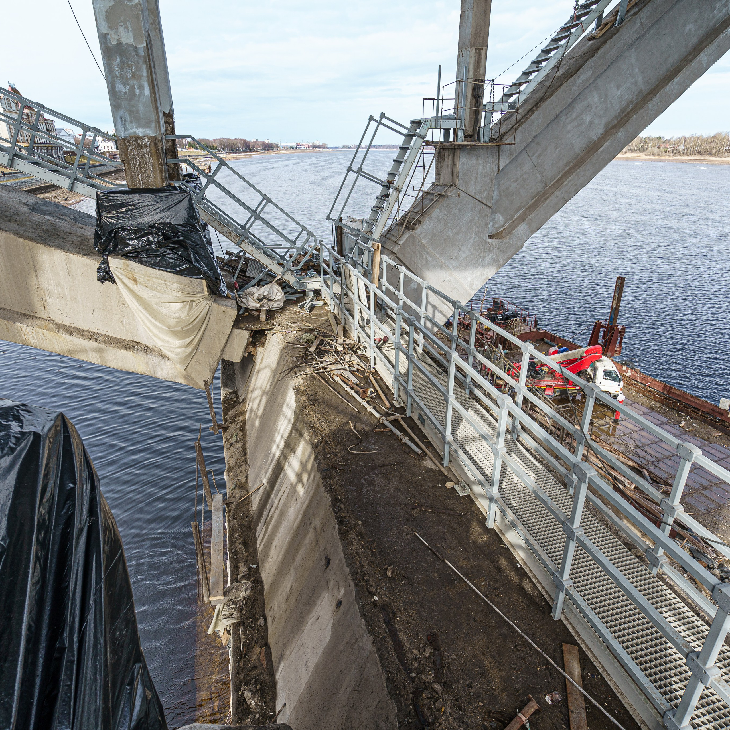 Волжский мост, рыбинск. Интерьерная съемка в Ярославле, Москве, Санкт-Петербурге