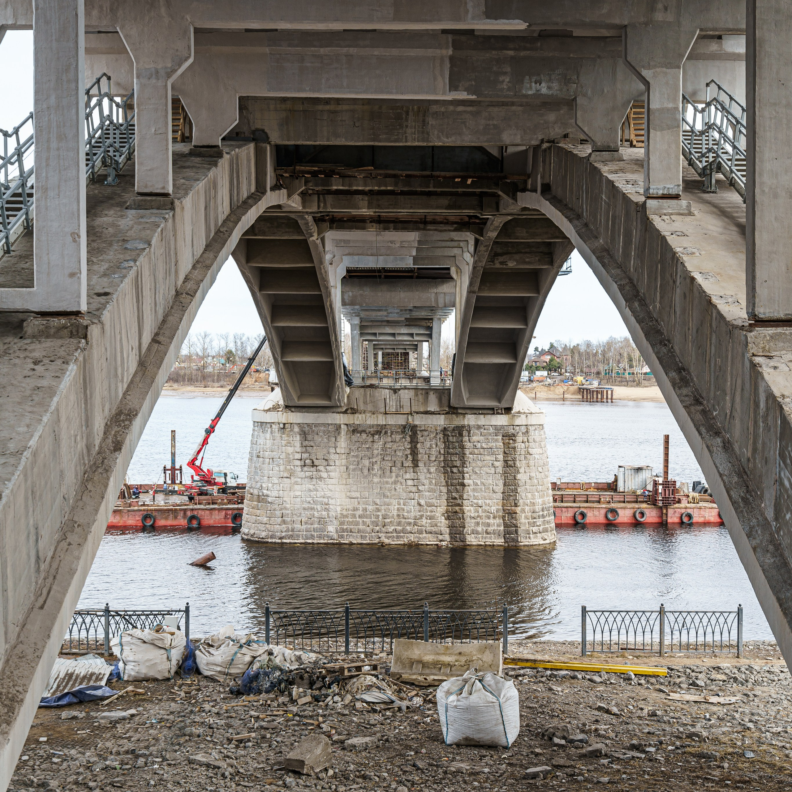 Волжский мост, рыбинск. Интерьерная съемка в Ярославле, Москве, Санкт-Петербурге