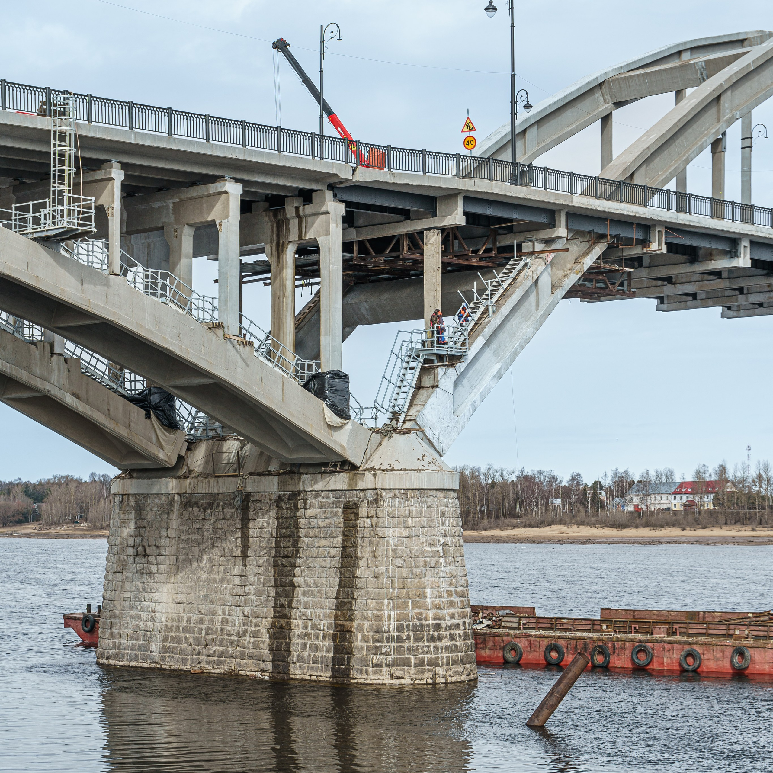 Волжский мост, рыбинск. Интерьерная съемка в Ярославле, Москве, Санкт-Петербурге