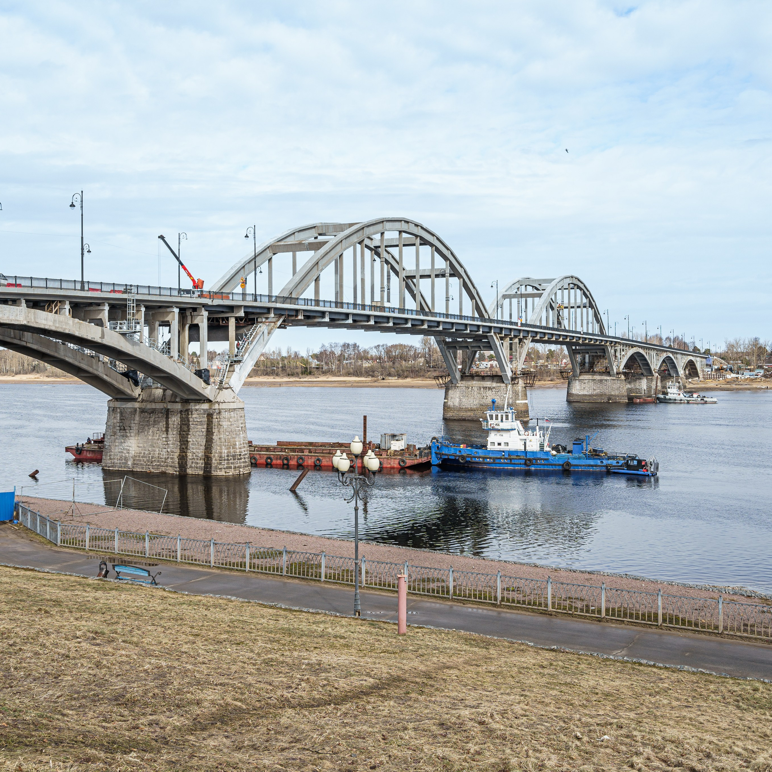 Волжский мост, рыбинск. Интерьерная съемка в Ярославле, Москве, Санкт-Петербурге