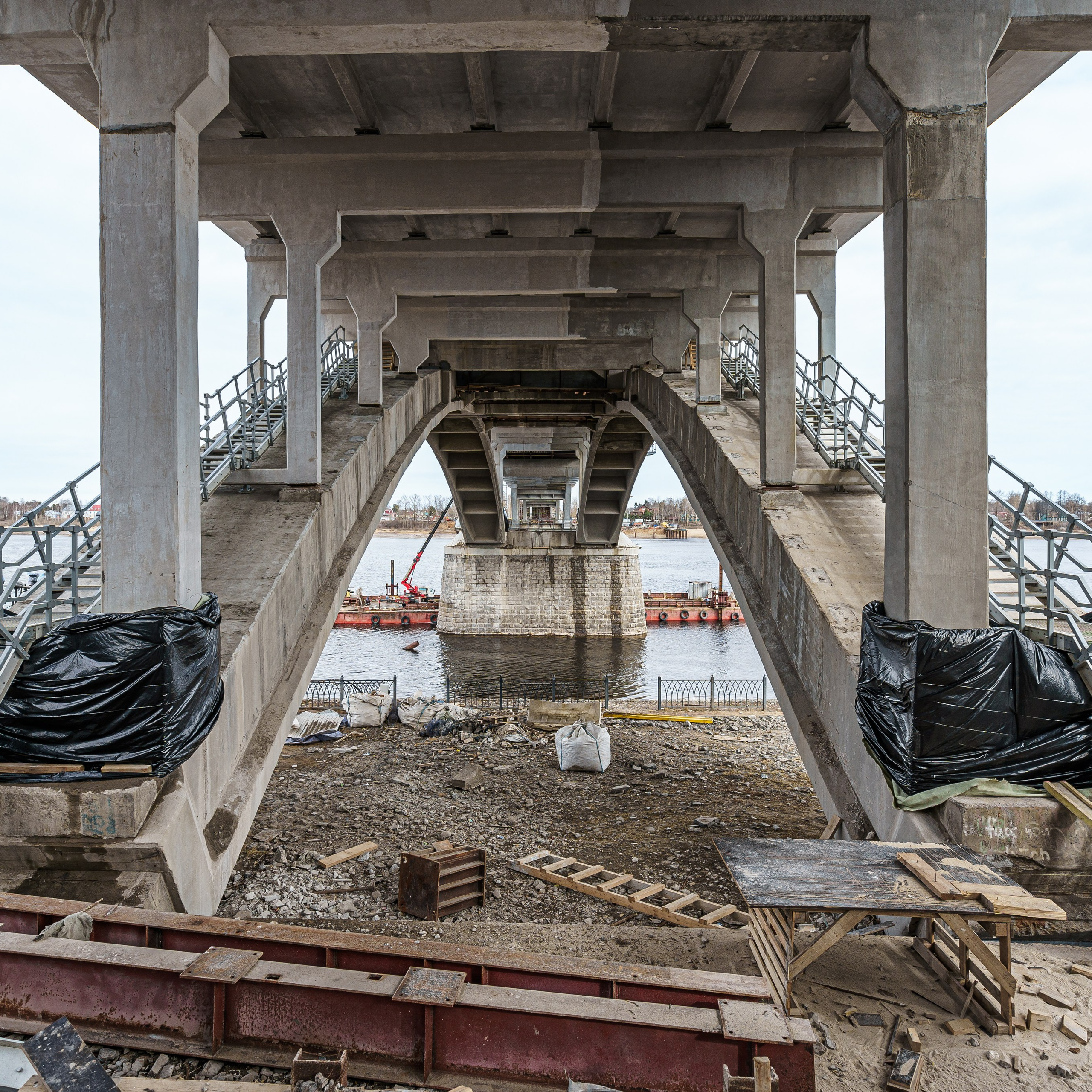 Волжский мост, рыбинск. Интерьерная съемка в Ярославле, Москве, Санкт-Петербурге