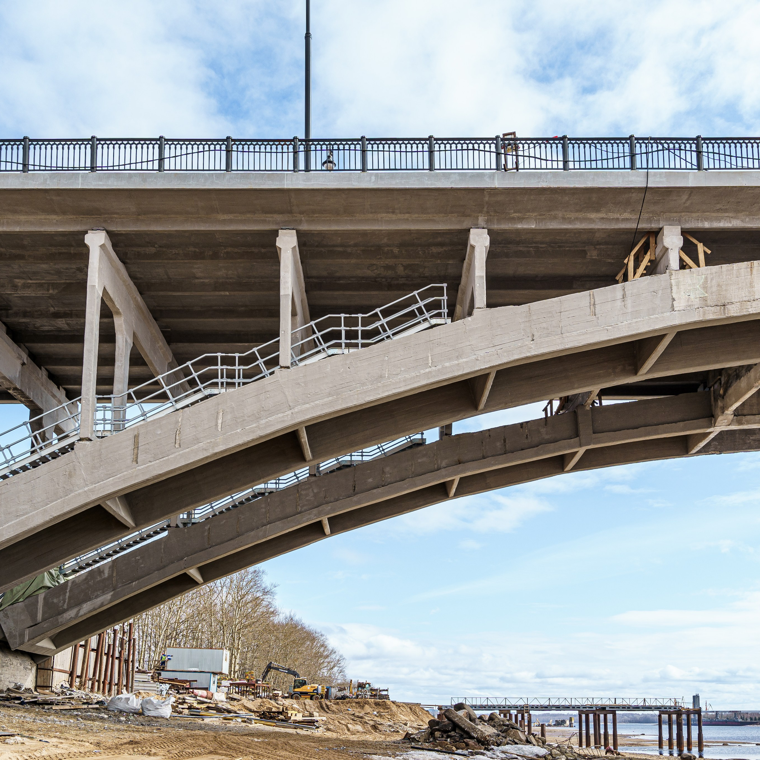 Волжский мост, рыбинск. Интерьерная съемка в Ярославле, Москве, Санкт-Петербурге