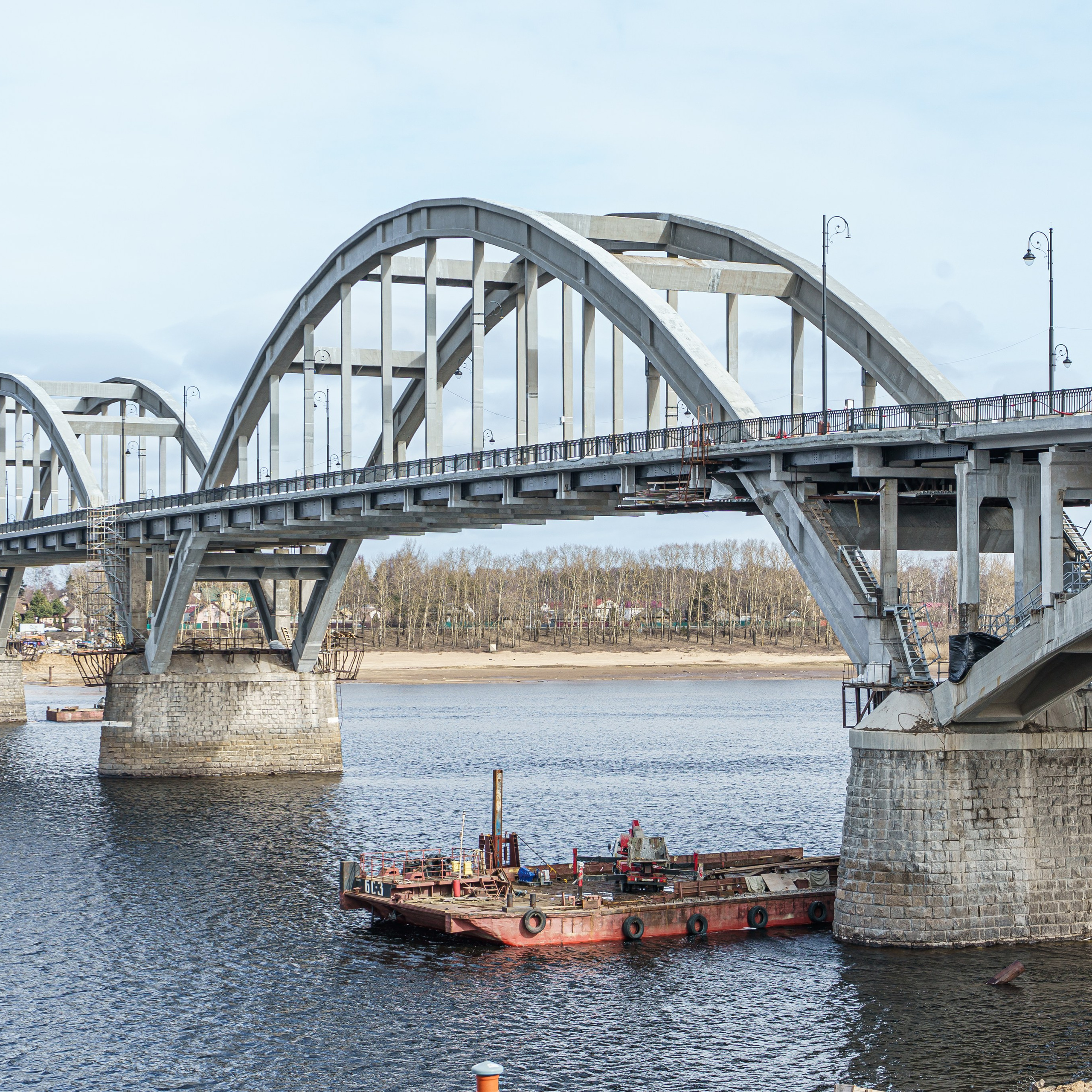 Волжский мост, рыбинск. Интерьерная съемка в Ярославле, Москве, Санкт-Петербурге
