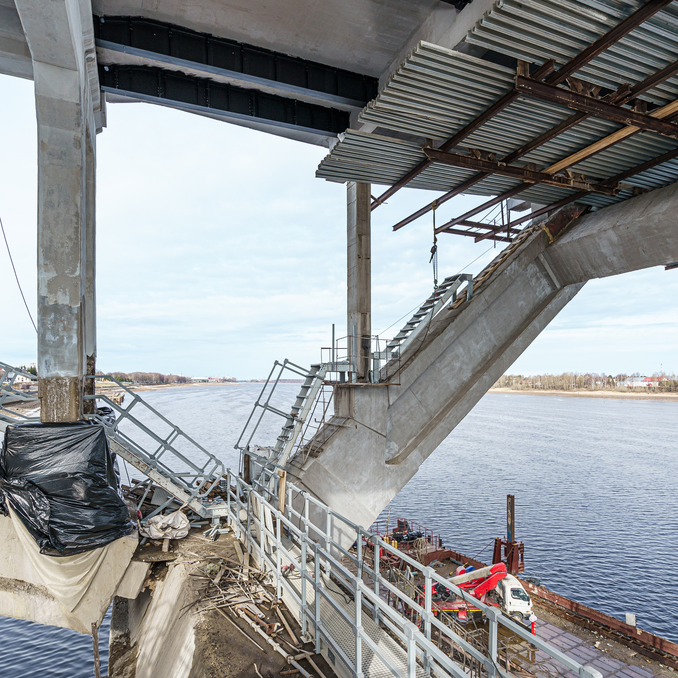 Волжский мост, рыбинск. Интерьерная съемка в Ярославле, Москве, Санкт-Петербурге