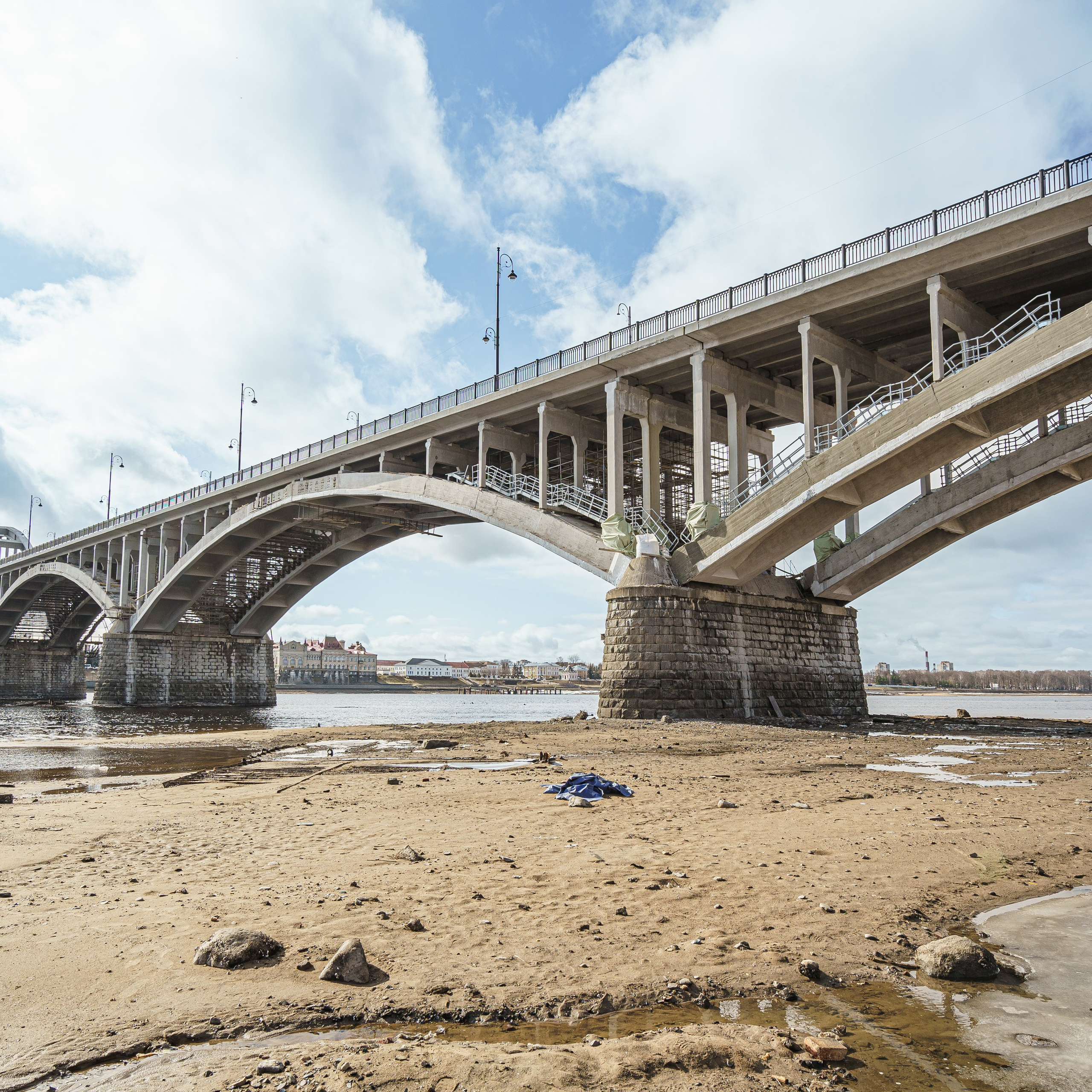 Волжский мост, рыбинск. Интерьерная съемка в Ярославле, Москве, Санкт-Петербурге