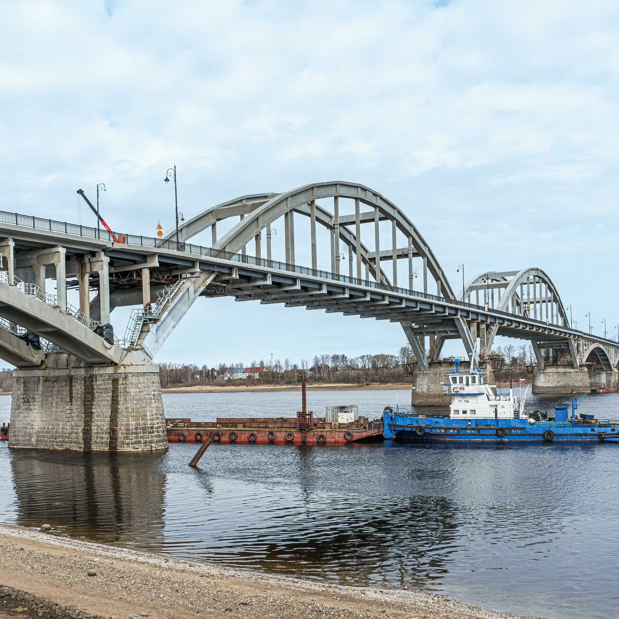 Волжский мост, рыбинск. Интерьерная съемка в Ярославле, Москве, Санкт-Петербурге