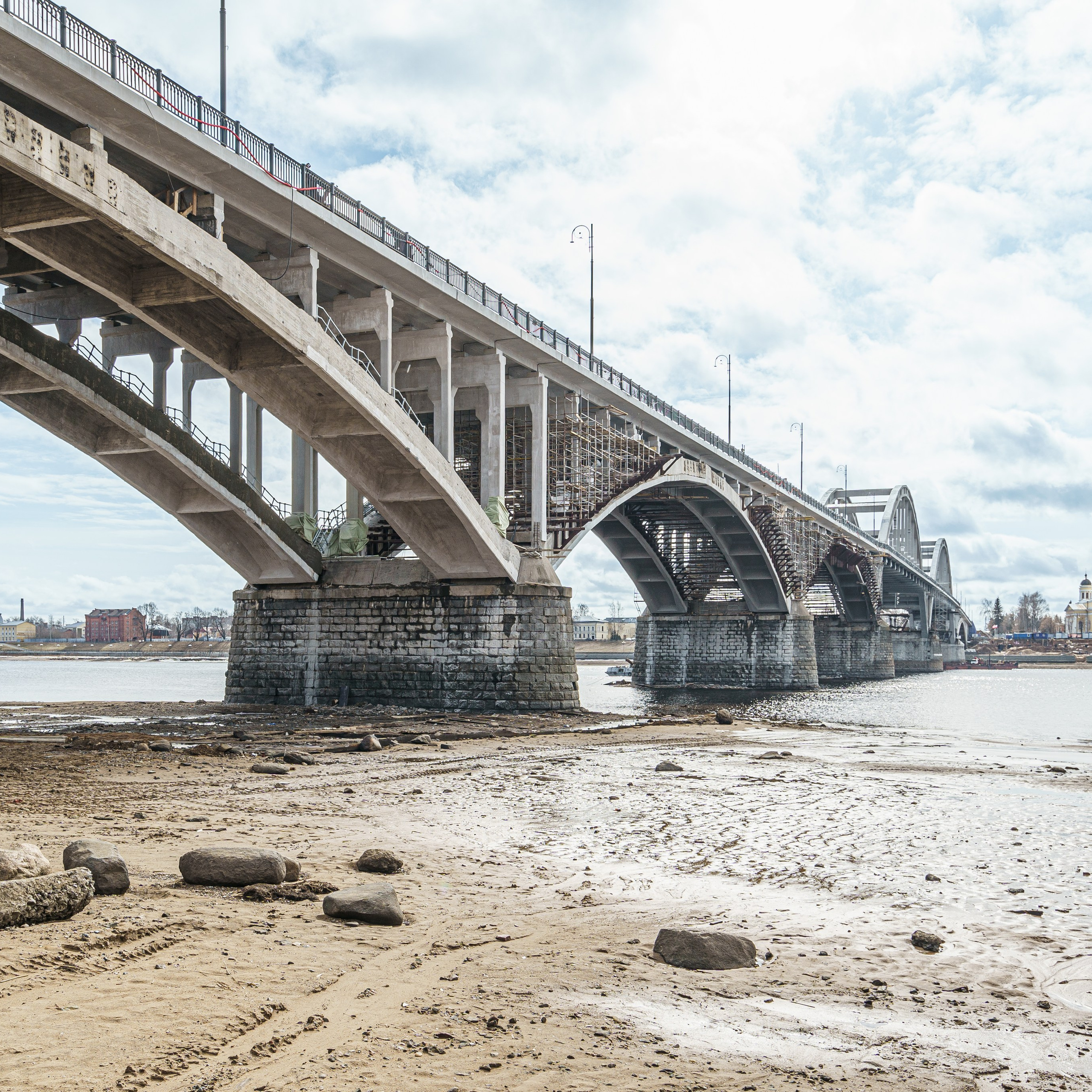 Волжский мост, рыбинск. Интерьерная съемка в Ярославле, Москве, Санкт-Петербурге