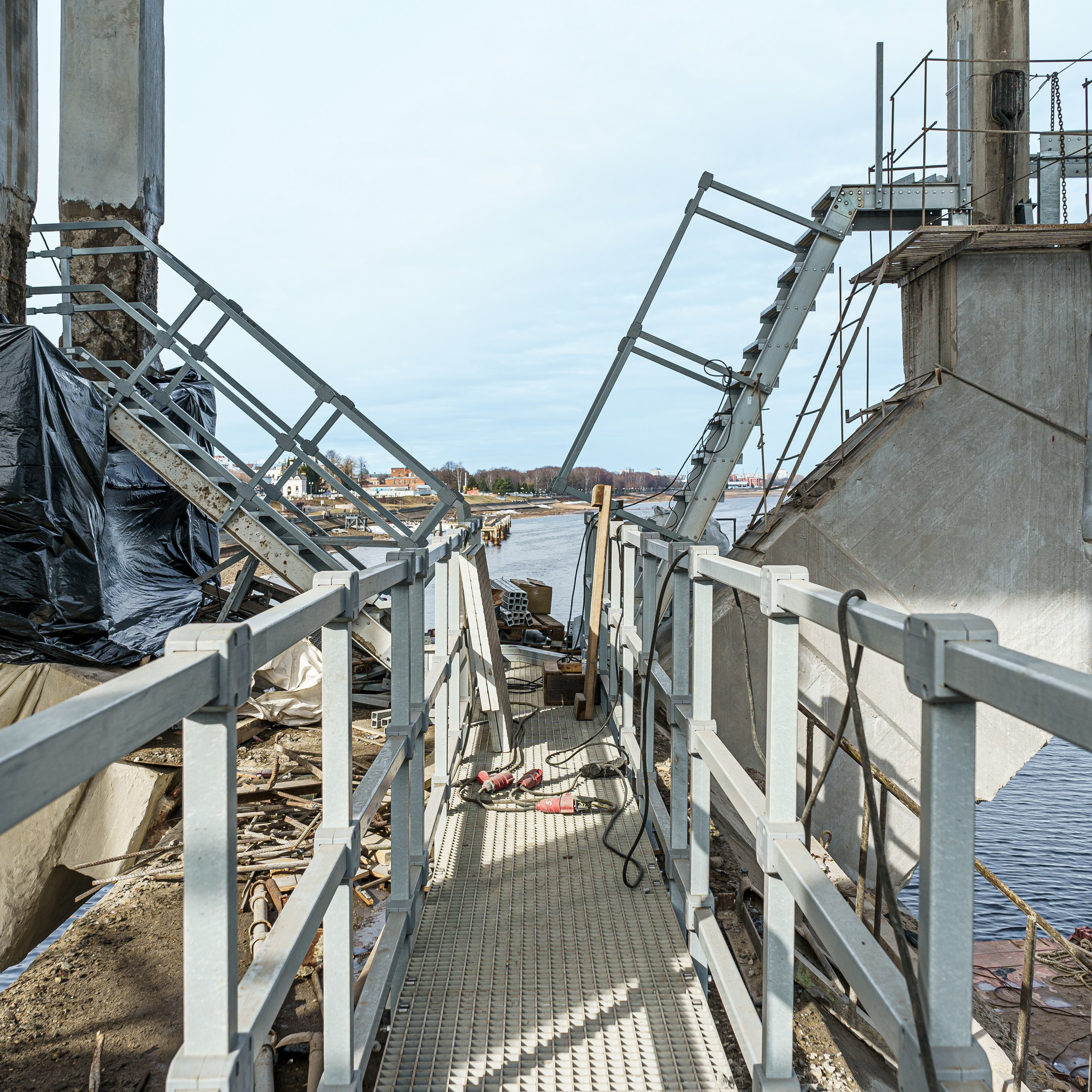 Волжский мост, рыбинск. Интерьерная съемка в Ярославле, Москве, Санкт-Петербурге