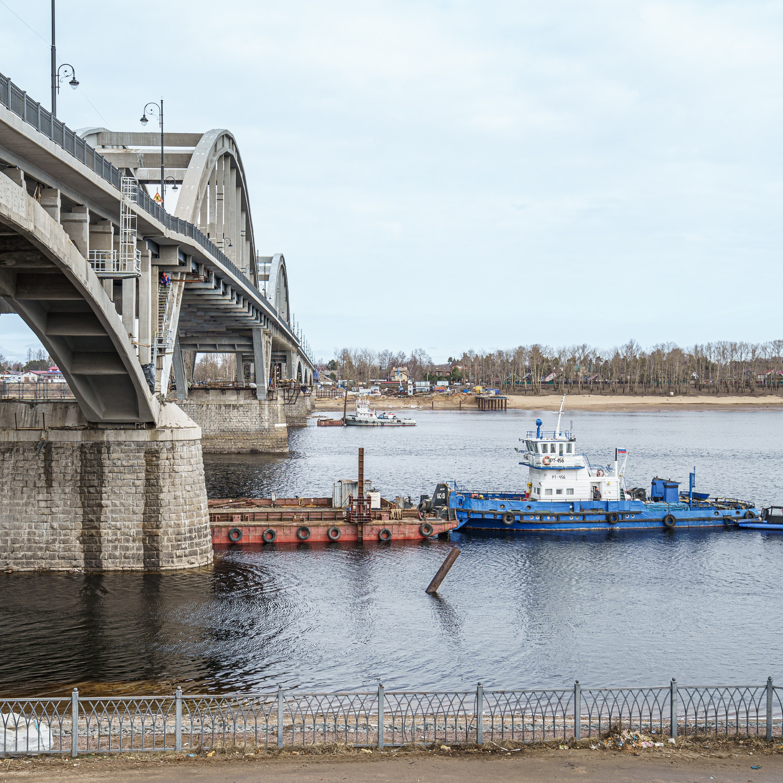 Волжский мост, рыбинск. Интерьерная съемка в Ярославле, Москве, Санкт-Петербурге