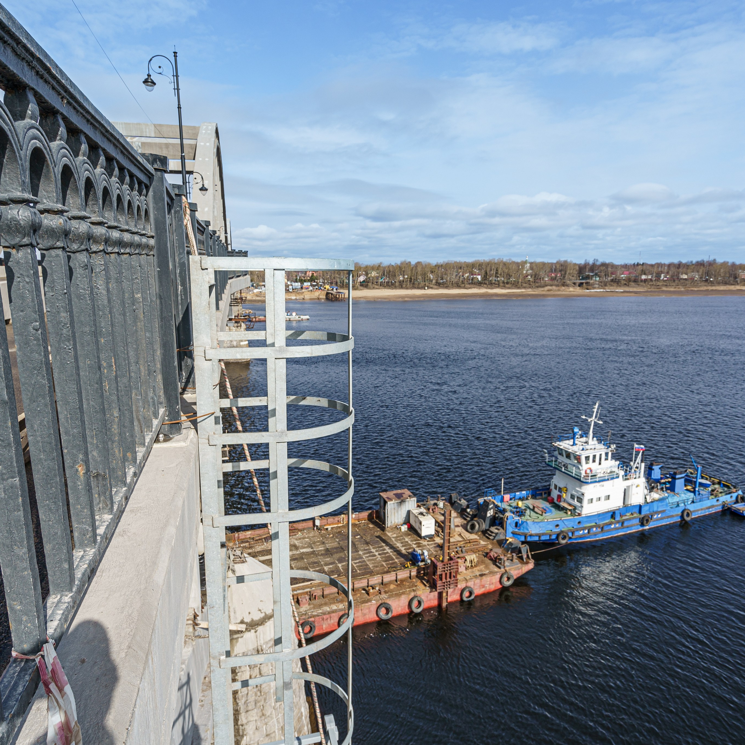 Волжский мост, рыбинск. Интерьерная съемка в Ярославле, Москве, Санкт-Петербурге